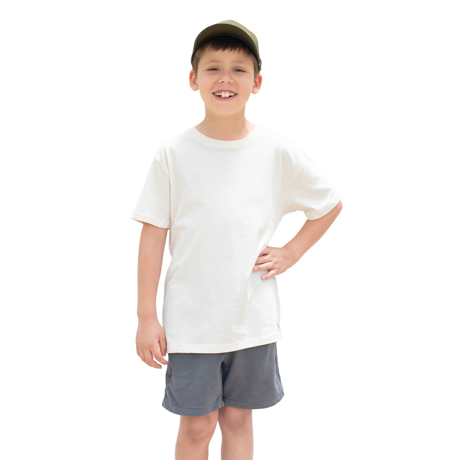 Polera Manga Corta Algodón Orgánico Pumita Niños