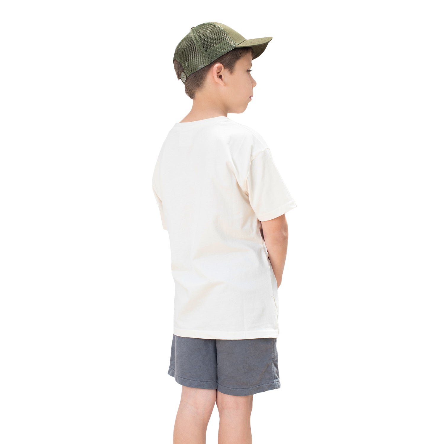 Polera Manga Corta Algodón Orgánico Pumita Niños