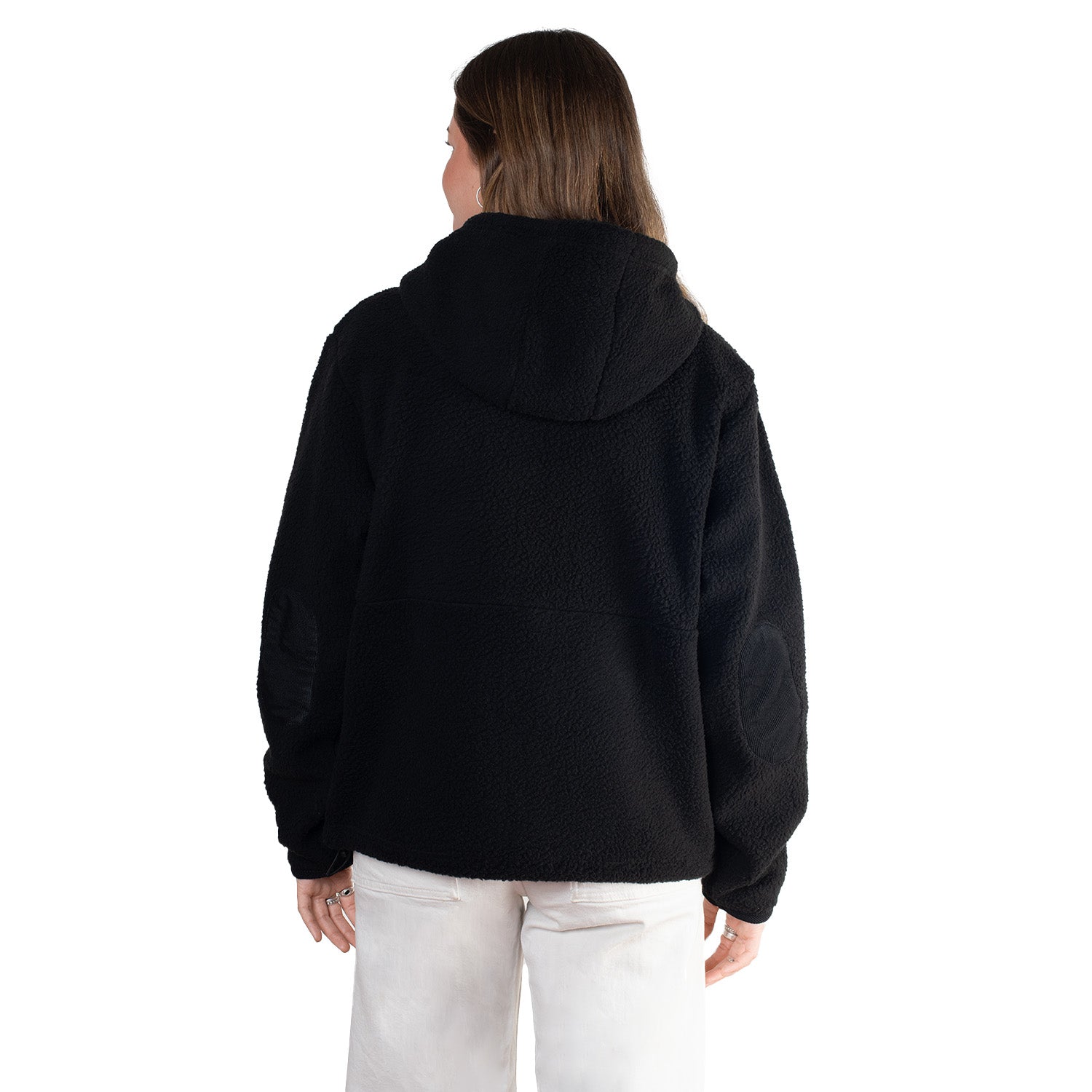 Chaqueta con Gorro Polar Sherpa Puya Sustentable