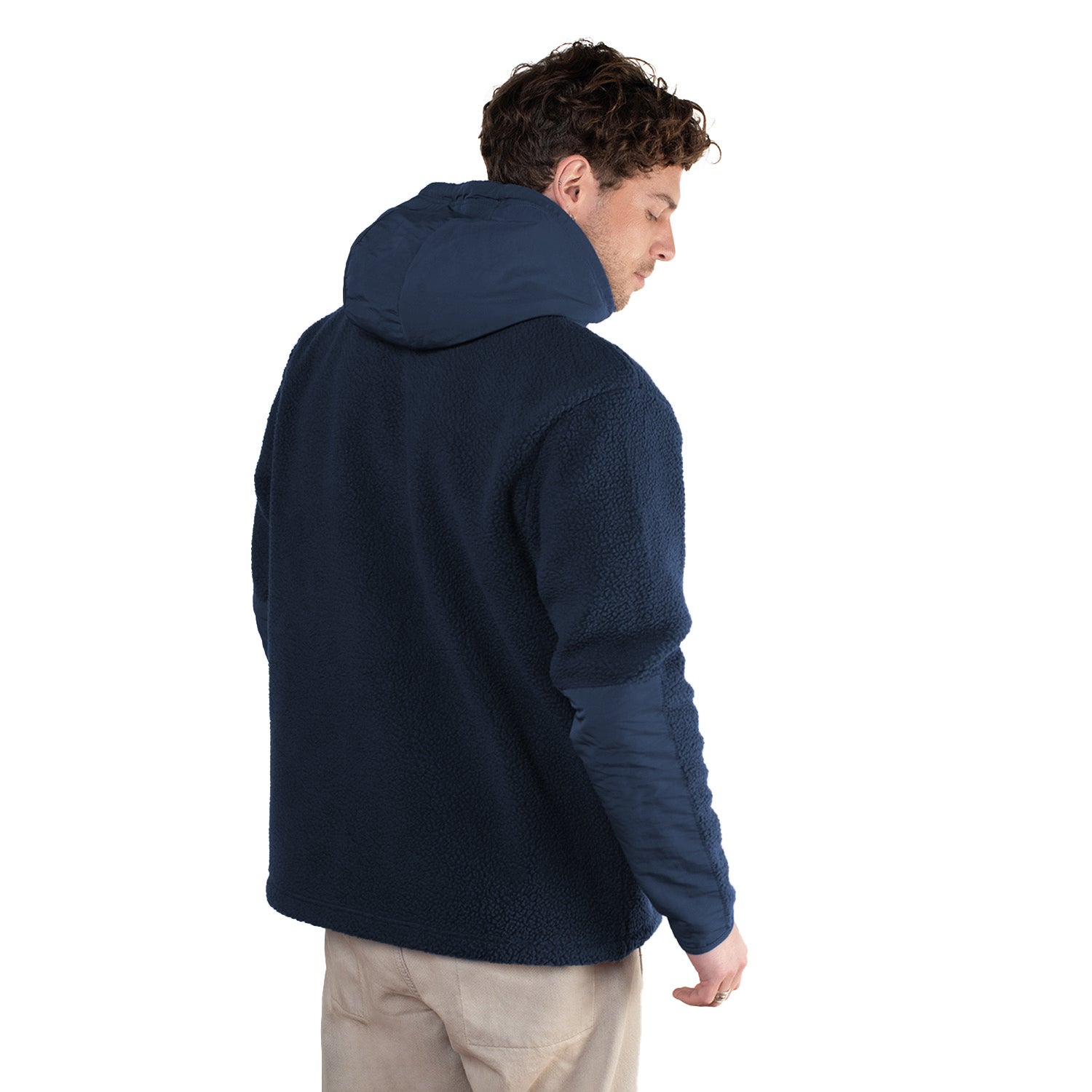 Chaqueta con Gorro Polar Sherpa Corcovado Sustentable