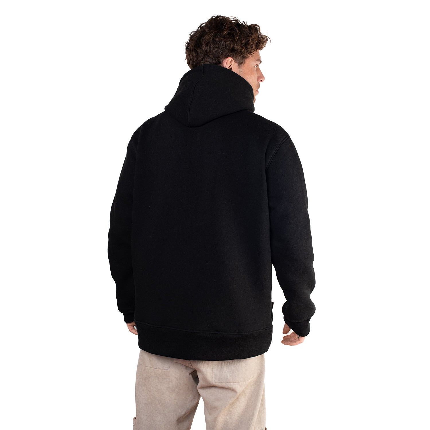 Polerón con Gorro y Cierre Polar Sherpa Puelo Sustentable