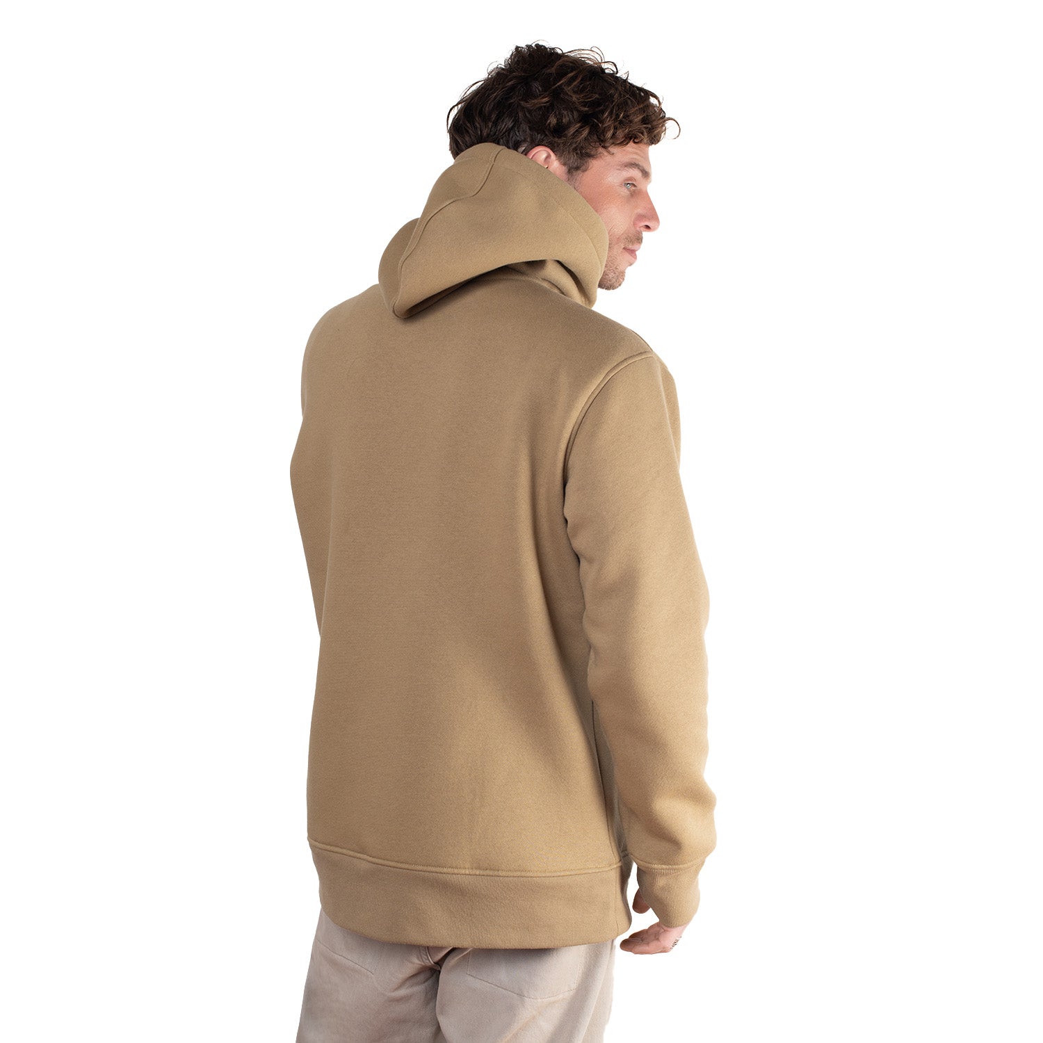 Polerón con Gorro y Cierre Polar Sherpa Puelo Sustentable