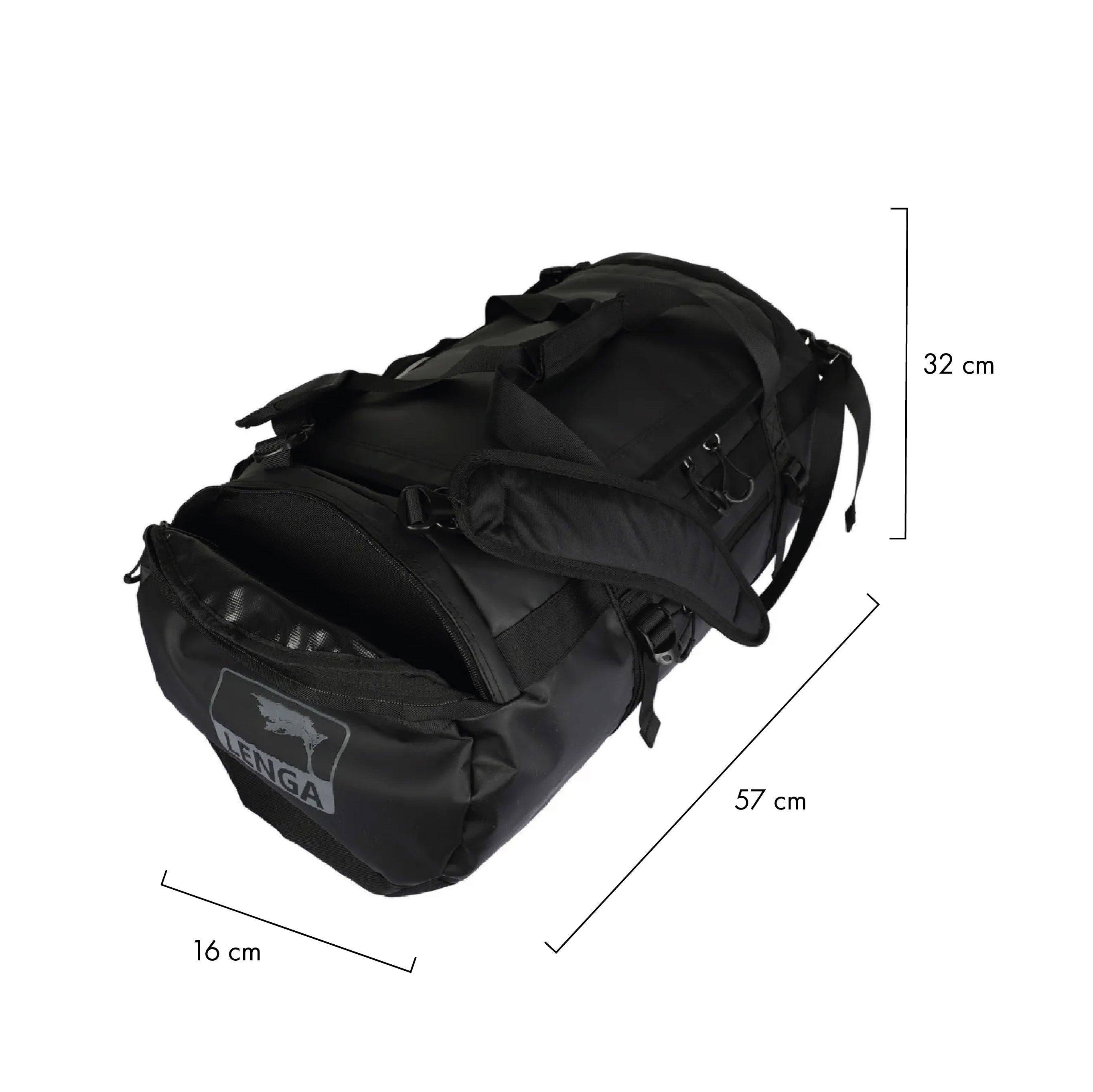 Duffel Bolso y Mochila Puelche 58Lts