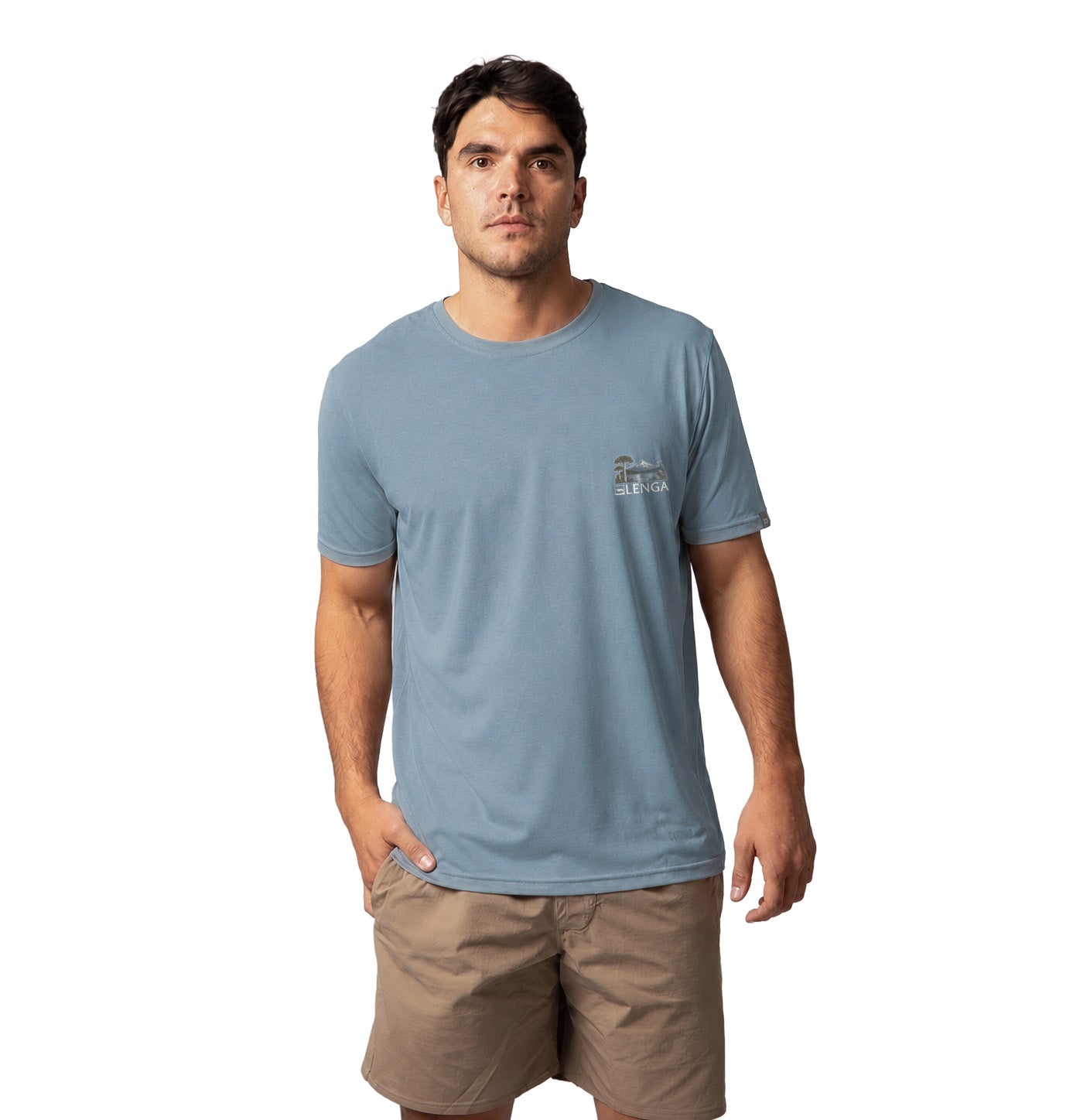 Polera Algodón Orgánico Conguillío Chile Indómito