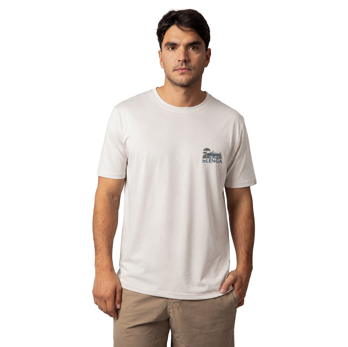Polera Algodón Orgánico Conguillío Chile Indómito