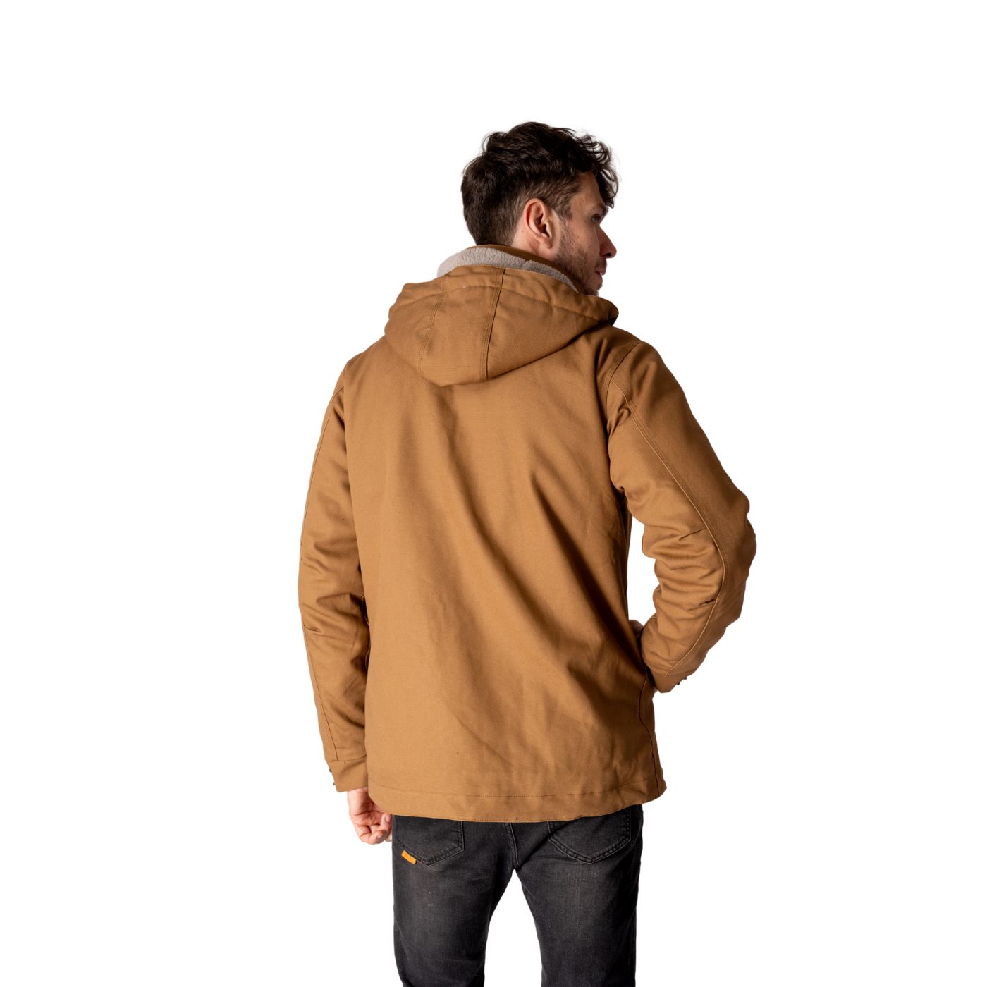 Chaqueta Térmica Canvas interior Sherpa Geike