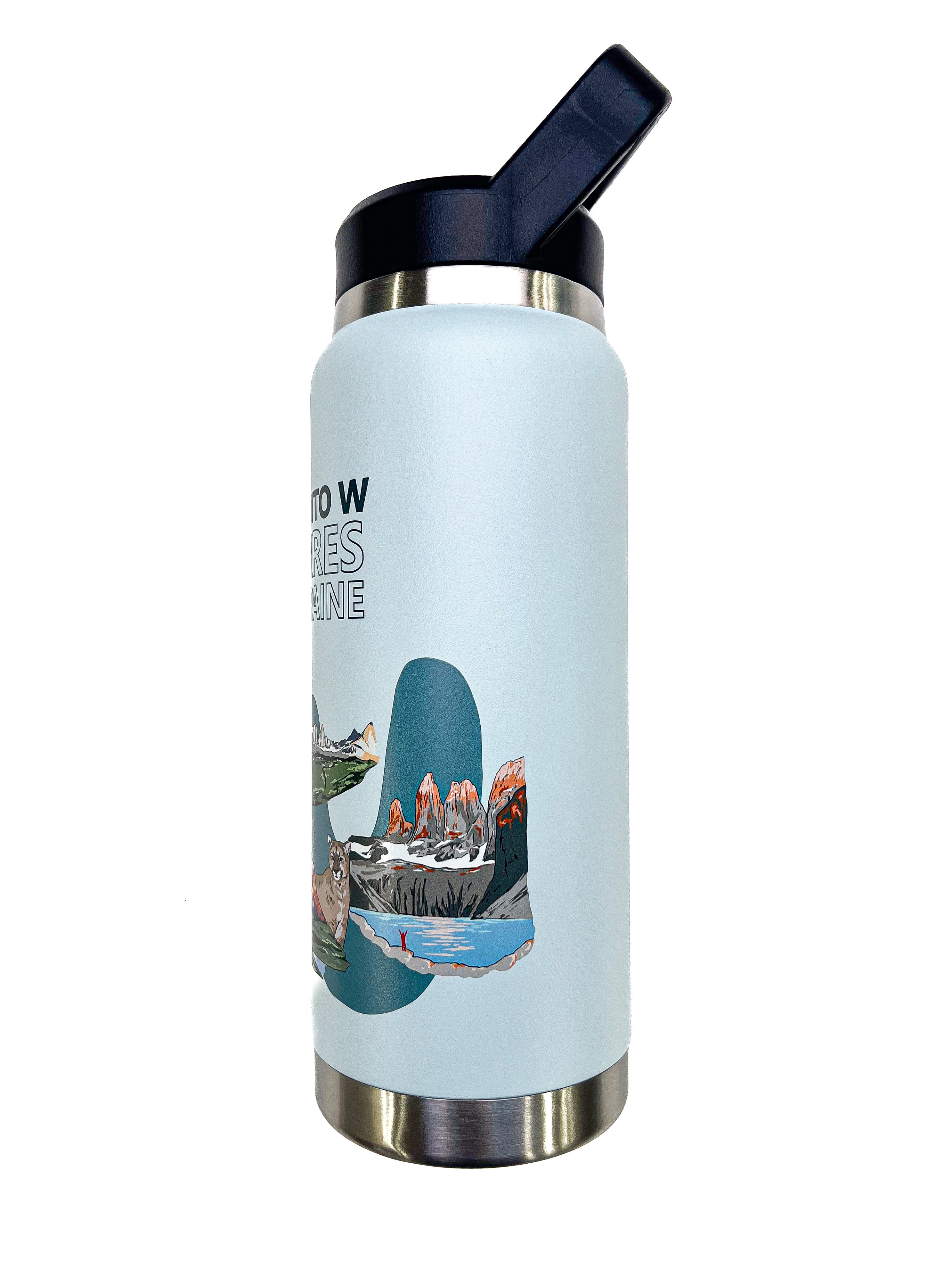 Botella Acero Inox Aislamiento De Doble Pared 750ml - Circuito W Torres Paine