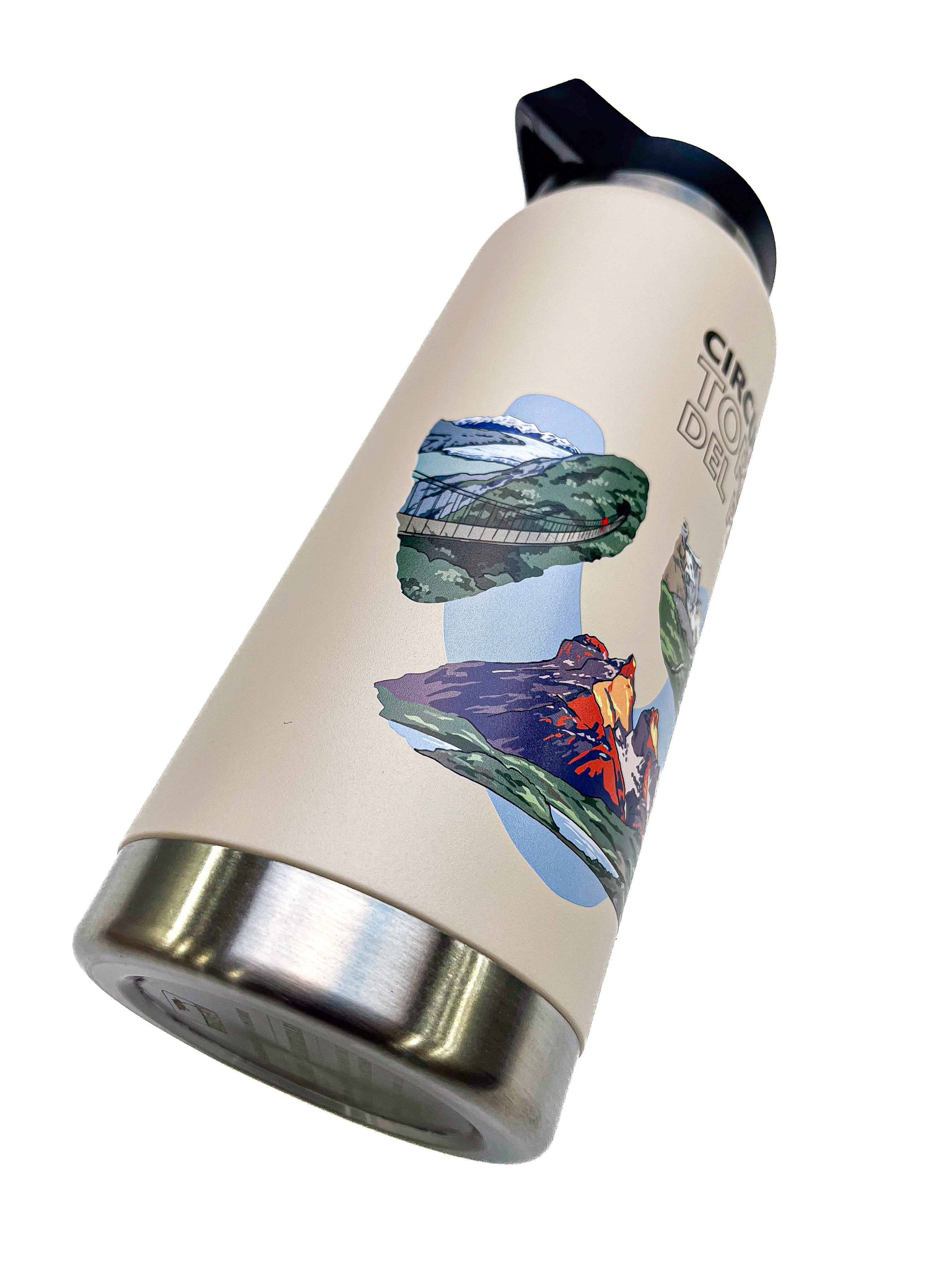 Botella Acero Inox Aislamiento De Doble Pared 750ml - Circuito W Torres Paine