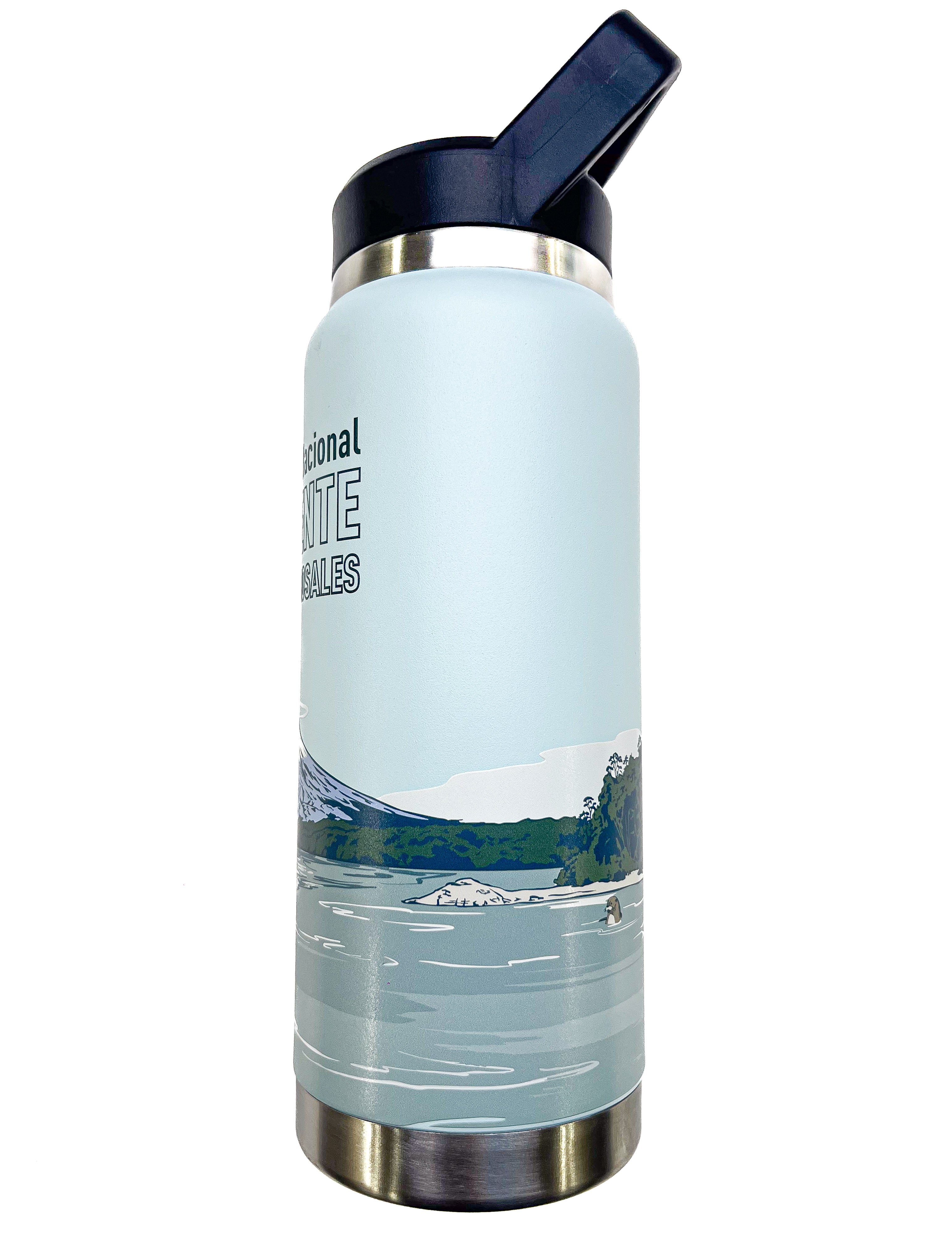 Botella Acero Inox Aislamiento De Doble Pared 750ml - PN Vicente Pérez Rosales