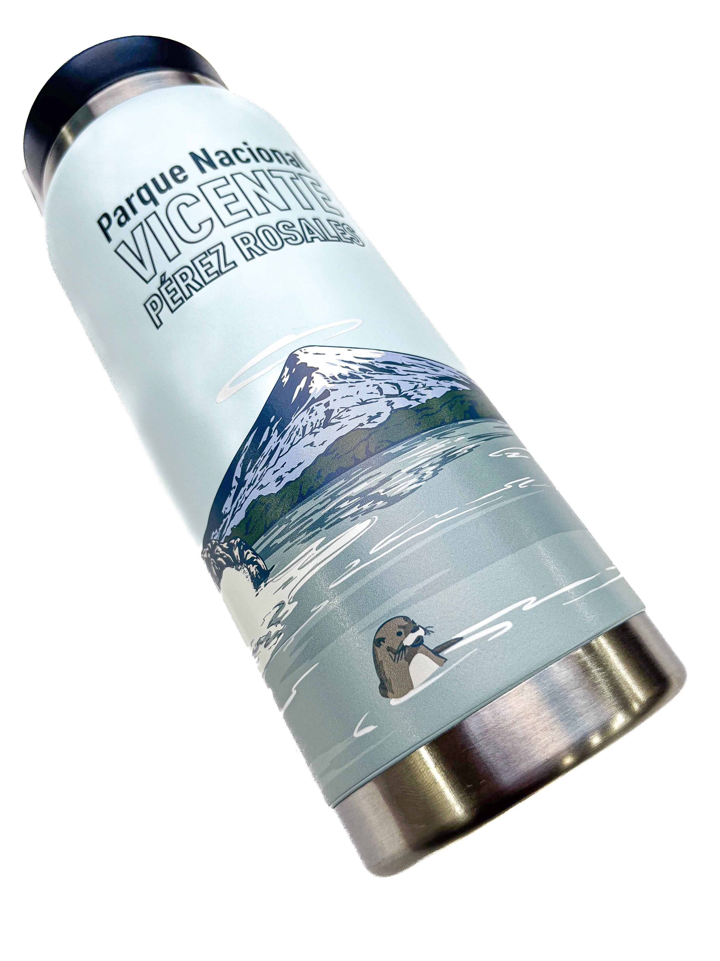 Botella Acero Inox Aislamiento De Doble Pared 750ml - PN Vicente Pérez Rosales