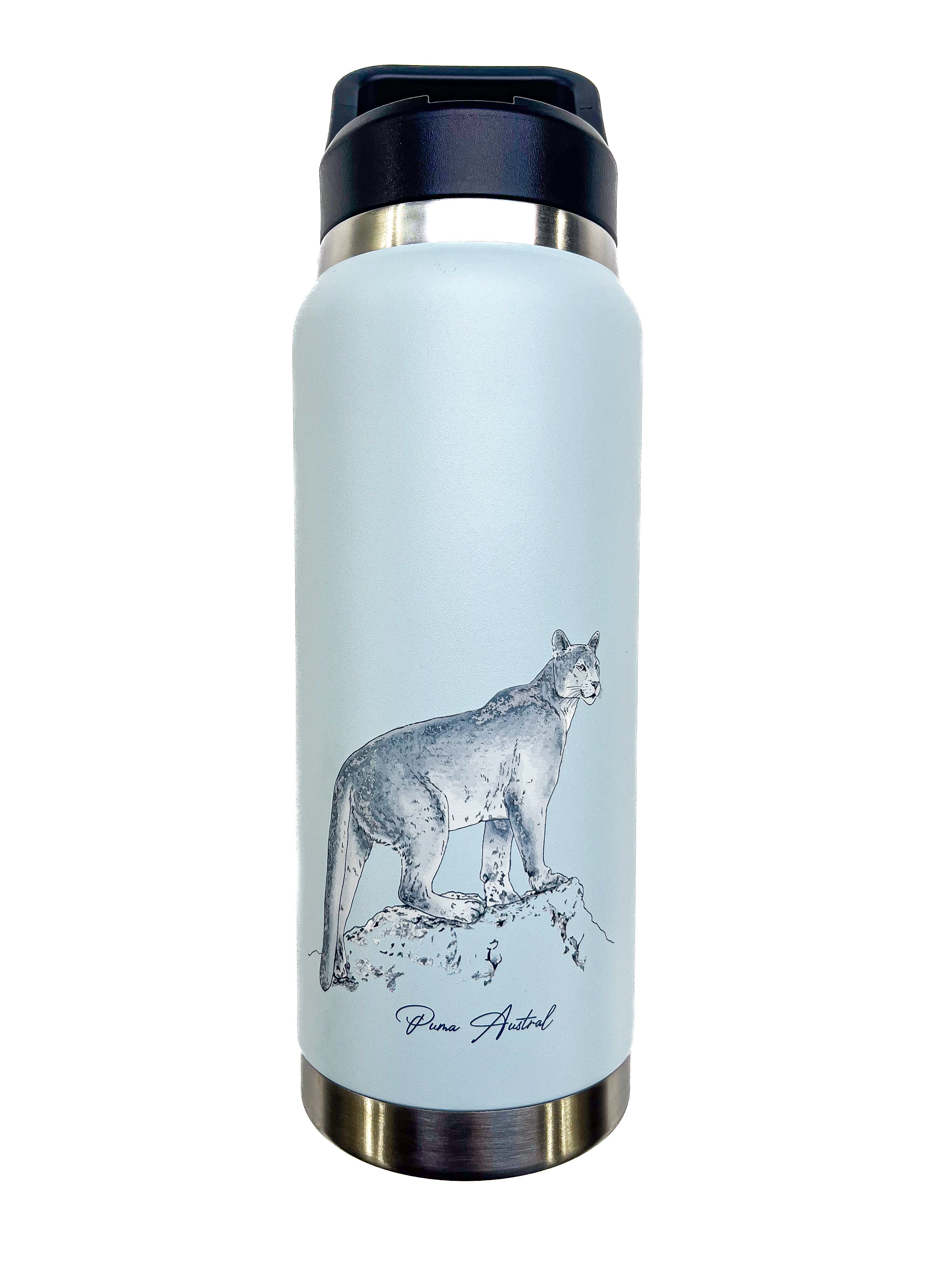 Botella Acero Inox Aislamiento De Doble Pared 750ml - Fauna Chilena