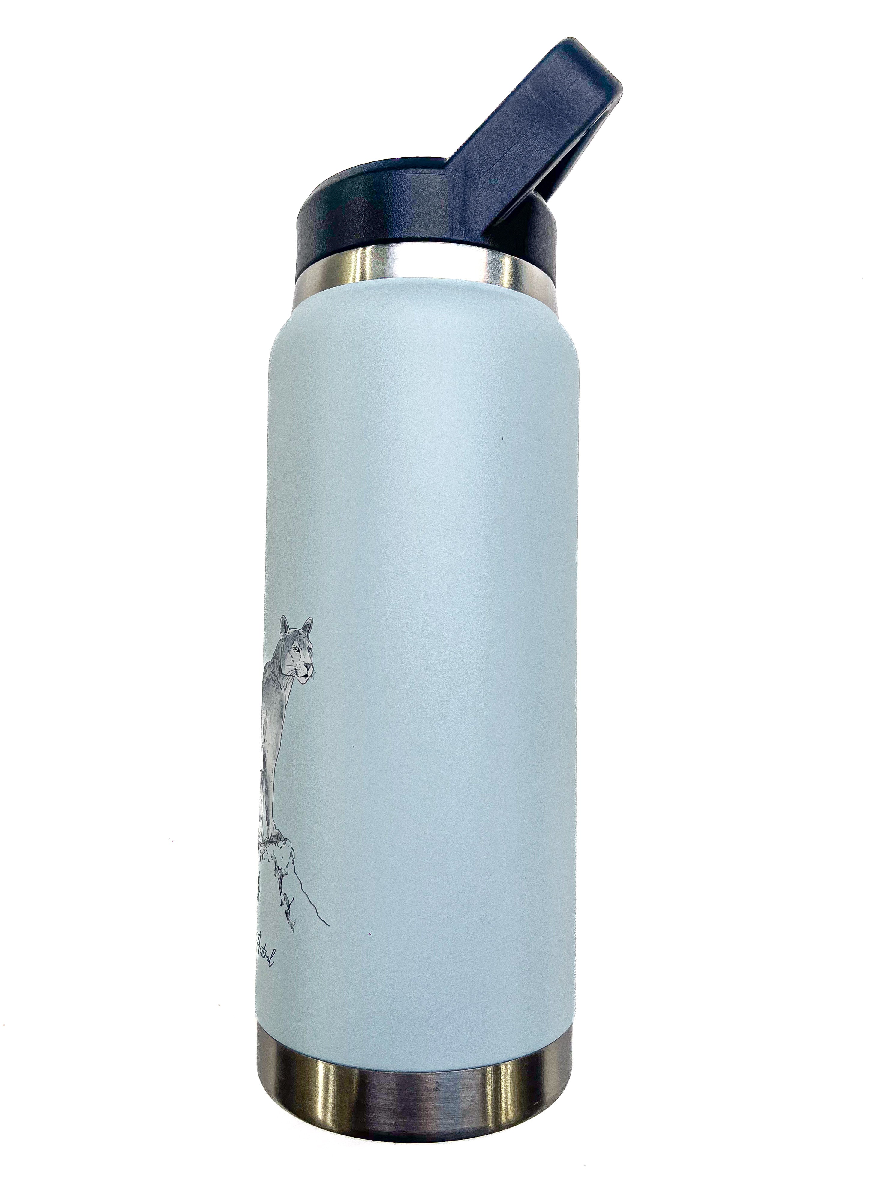 Botella Acero Inox Aislamiento De Doble Pared 750ml - Fauna Chilena