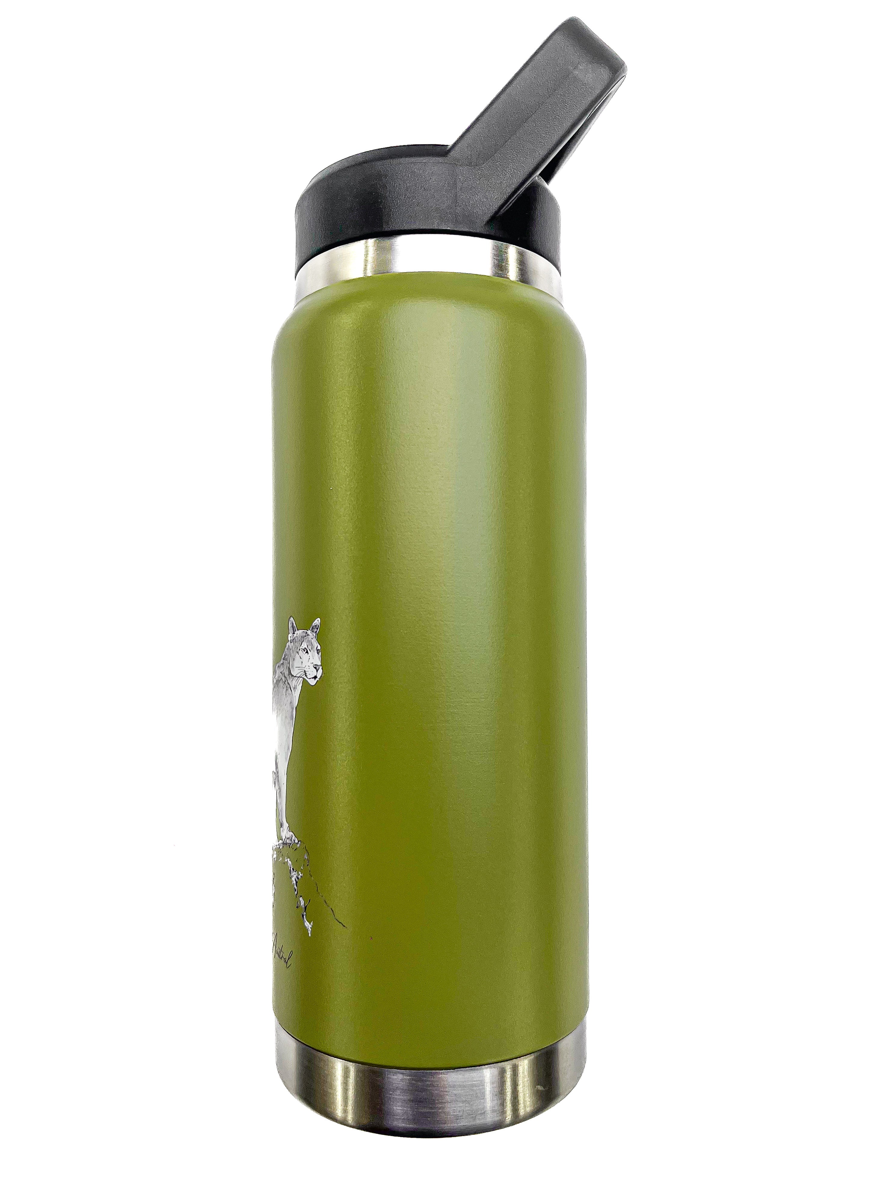 Botella Acero Inox Aislamiento De Doble Pared 750ml - Fauna Chilena