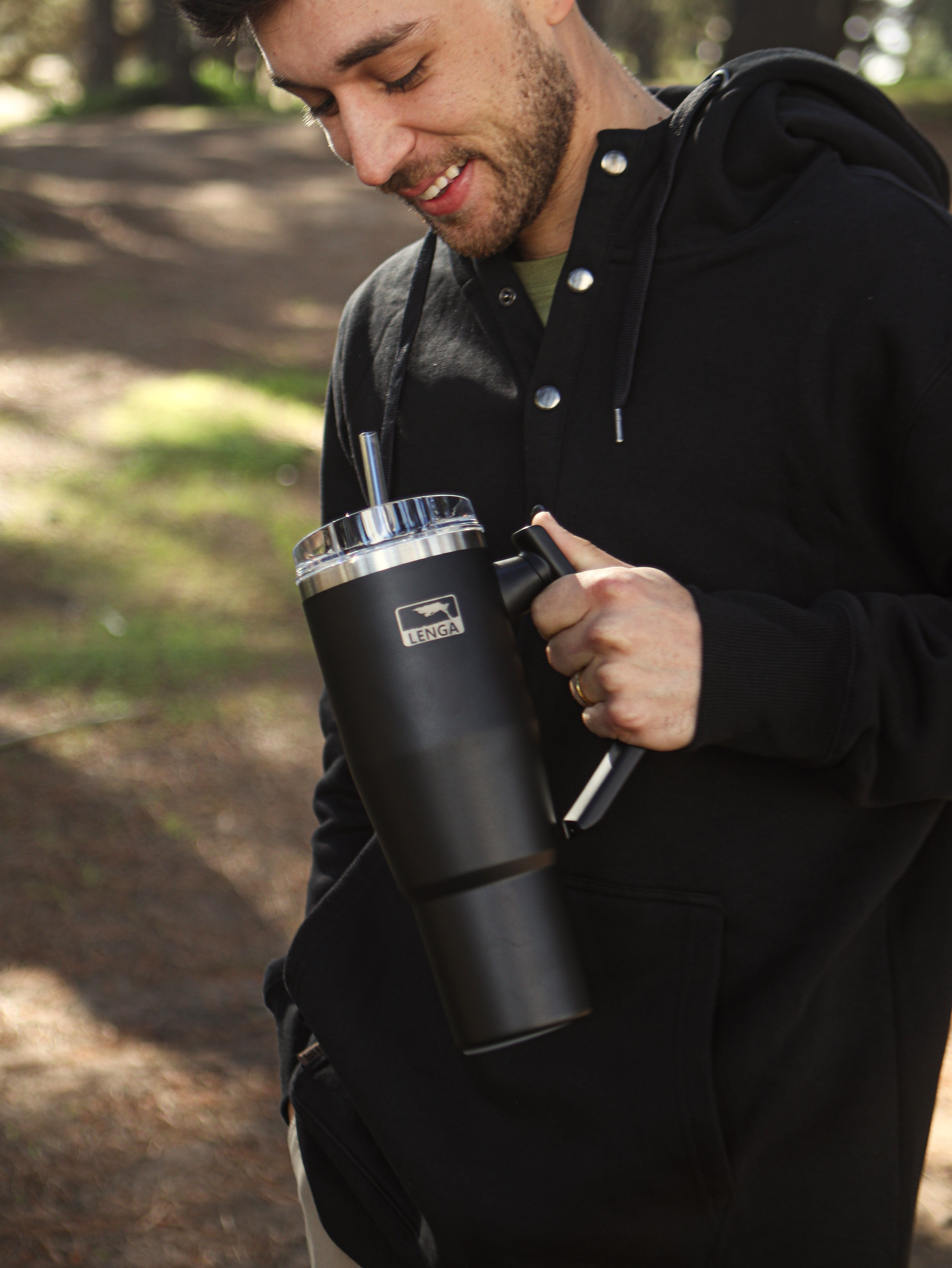 Tumbler Doble Pared Mango Dual Inox 1200 ml