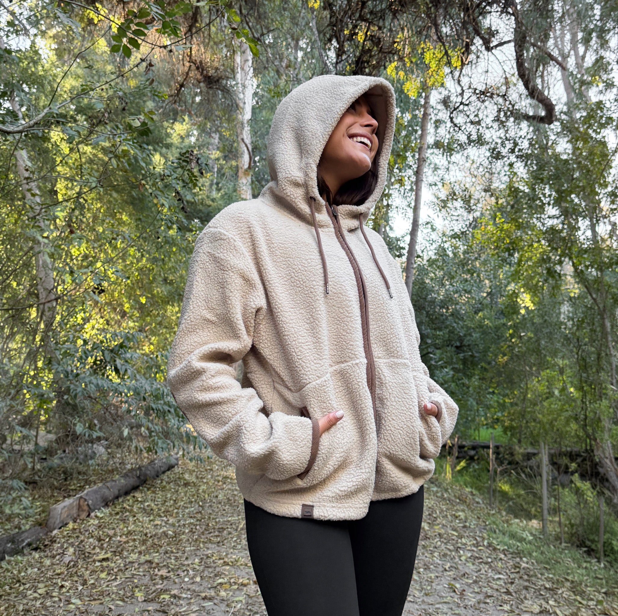 Chaqueta Polar Sherpa Sustentable Puya