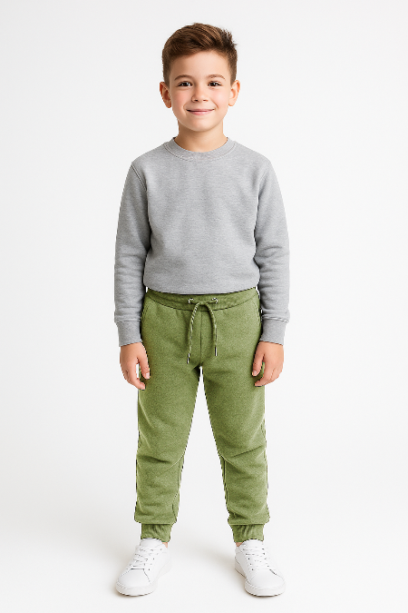 Pantalón Jogger Niño Unisex Algodón Orgánico Pudú