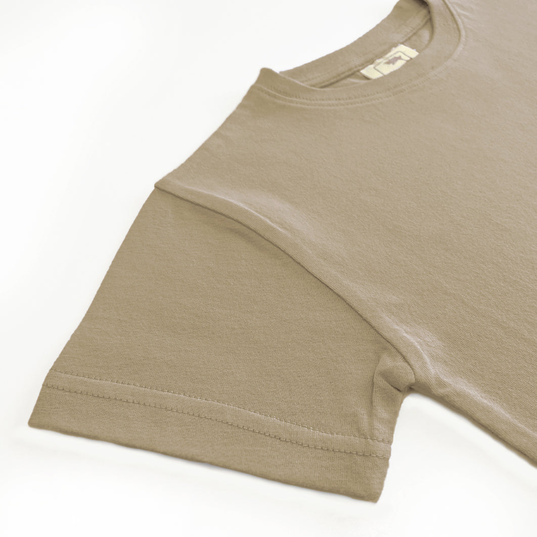 Polera Manga Corta Algodón Orgánico Pumita Niños