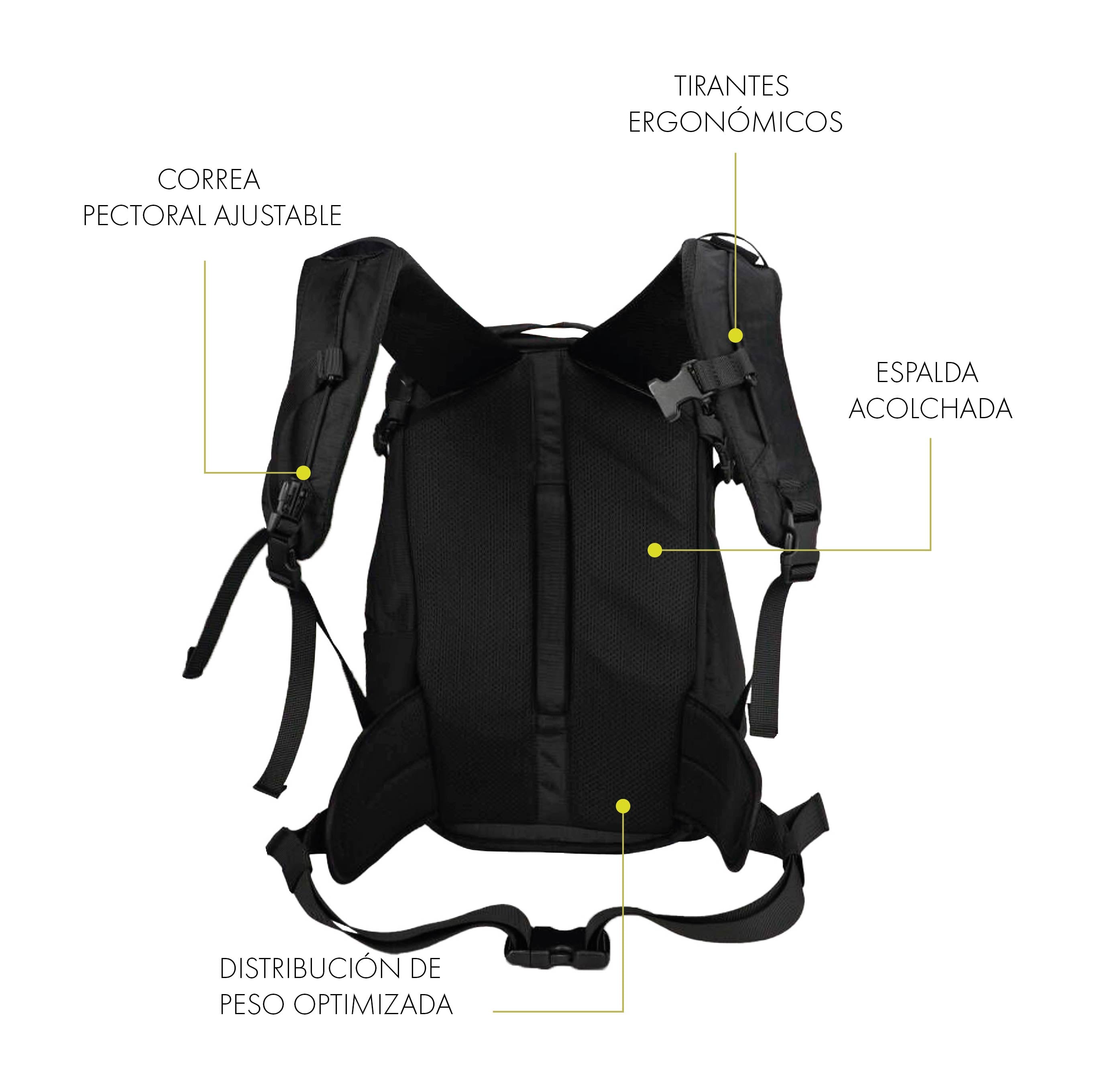 Mochila de Viaje Travesía 35lts