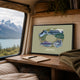 Ilustración Circuito O - Torres del Paine