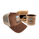 Pack Tazón Base Torres Café 330ml + Jockey Base Torres del Paine Café