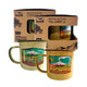 Pack 2 Tazones Esmaltados Parque Nacional Conguillio & Villarrica 330ml