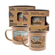 Pack 2 Tazones Esmaltados Parque Nacional Torre del Paine Beige 330ml