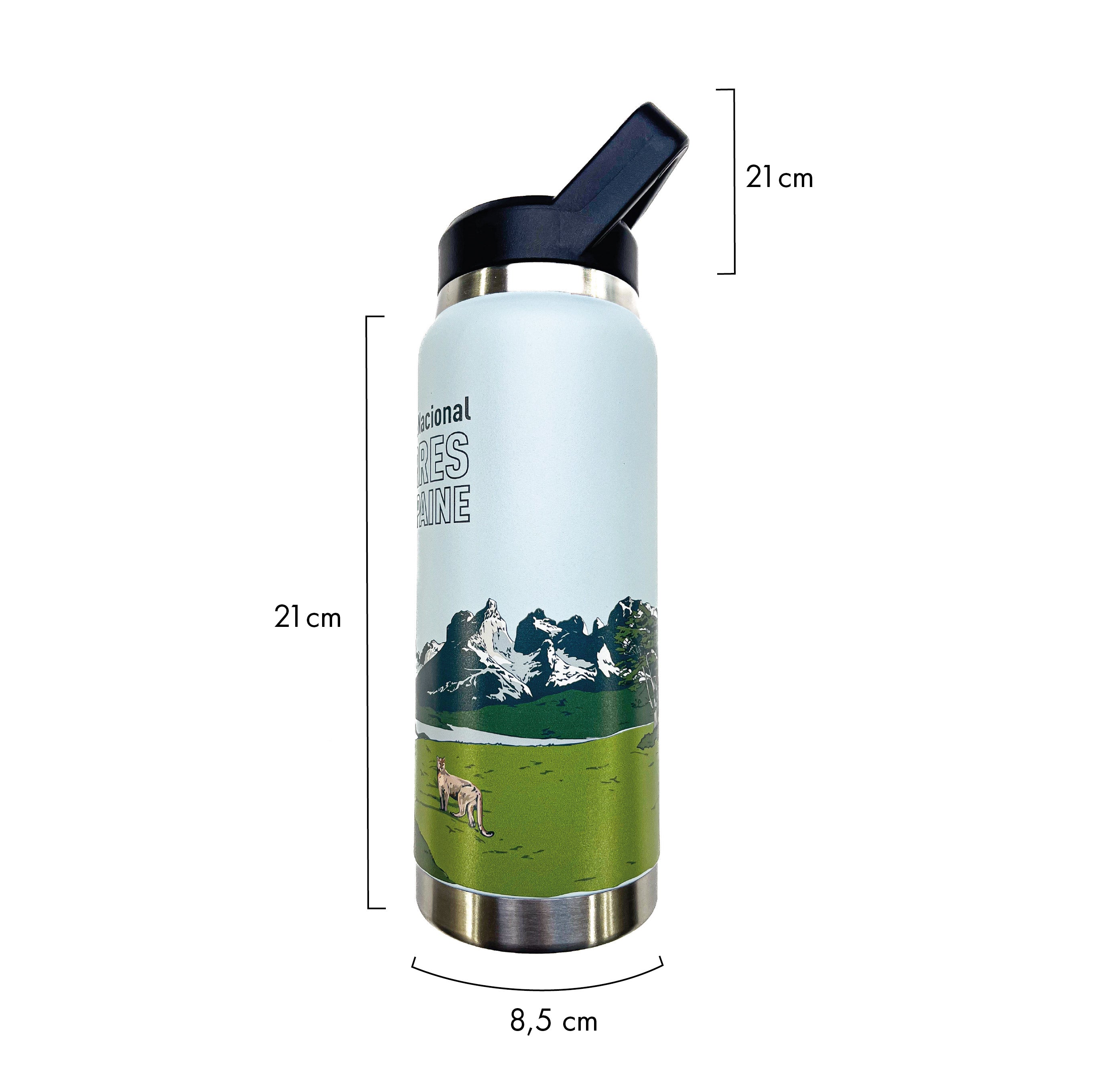 Botella Acero Inox  750ml - Torres del Paine