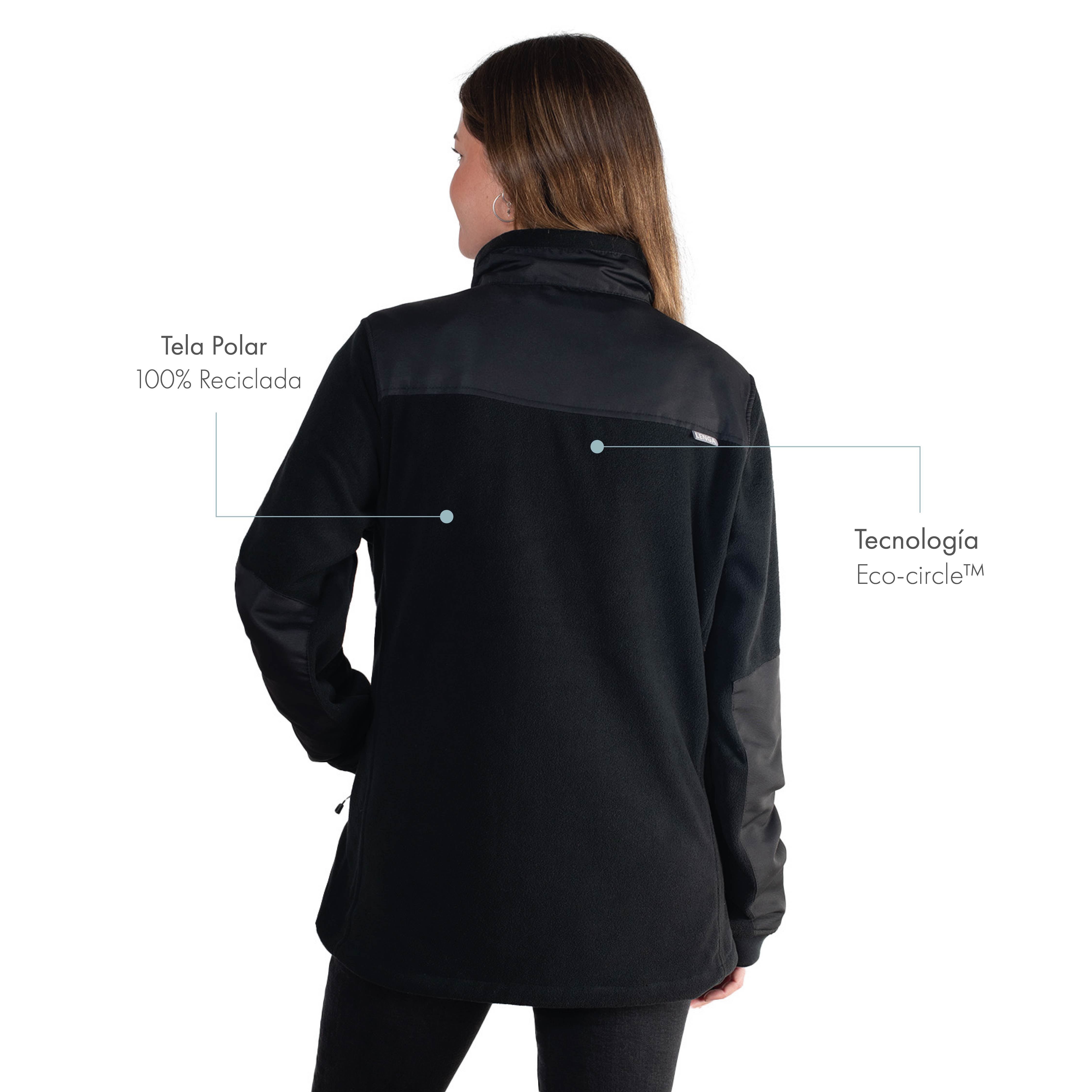 Chaqueta Polar Eco-circle Sustentable Pehuen