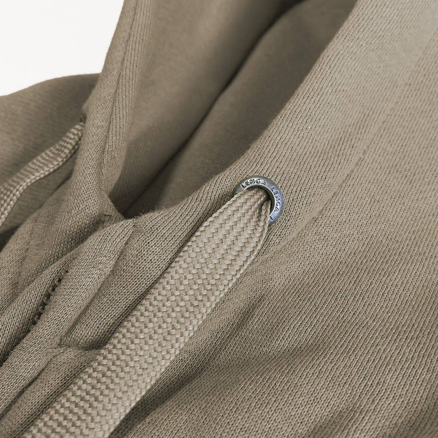 Polerón con Gorro y Cierres de Algodón Orgánico Pehoe