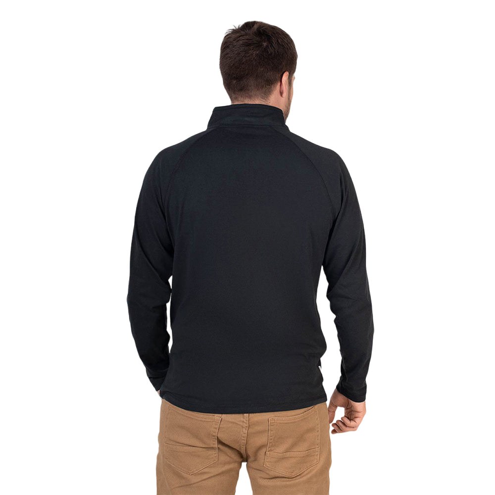 Polera Manga Larga con Cierre SBS Algodón Orgánico Arrayán Uv+pro