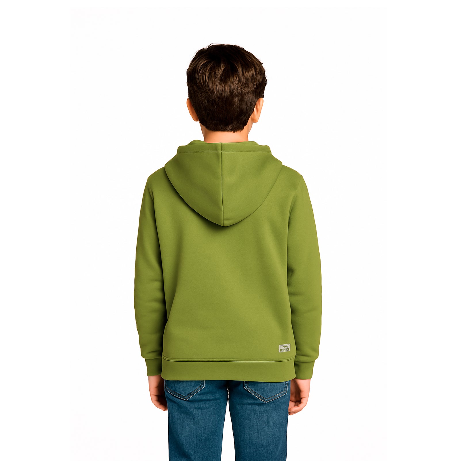 Polerón Algodón Orgánico con Interior Sherpa Niño Unisex Puelo