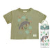 Pack Botella Kids Tritan® 450 ml + Polera Niño Estampada - Zorro de Darwin