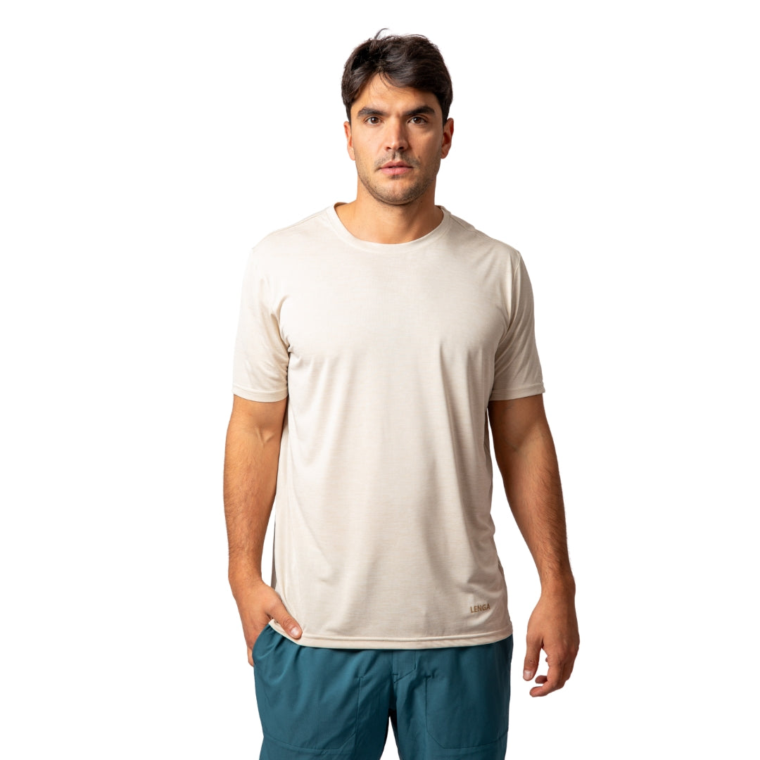 Polera Grit-dry UPF+50 Chañar