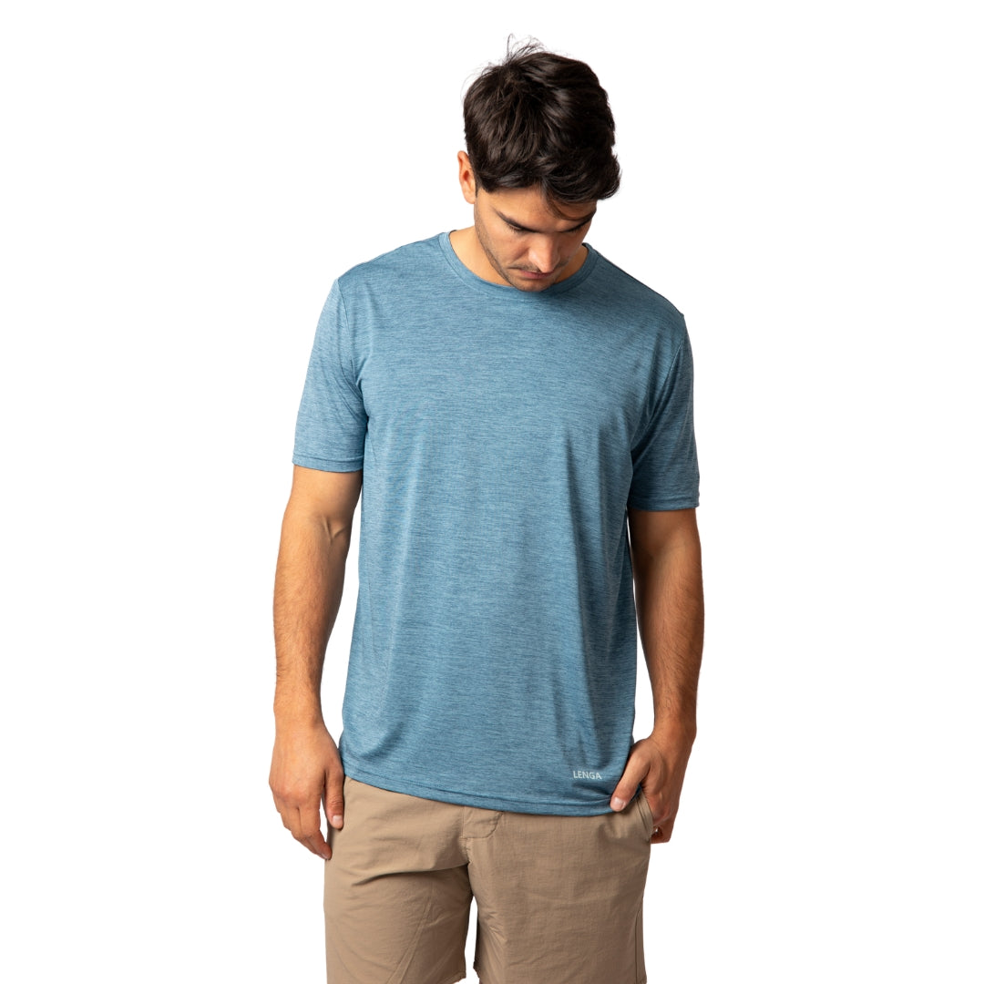 Polera Grit-dry UPF+50 Chañar