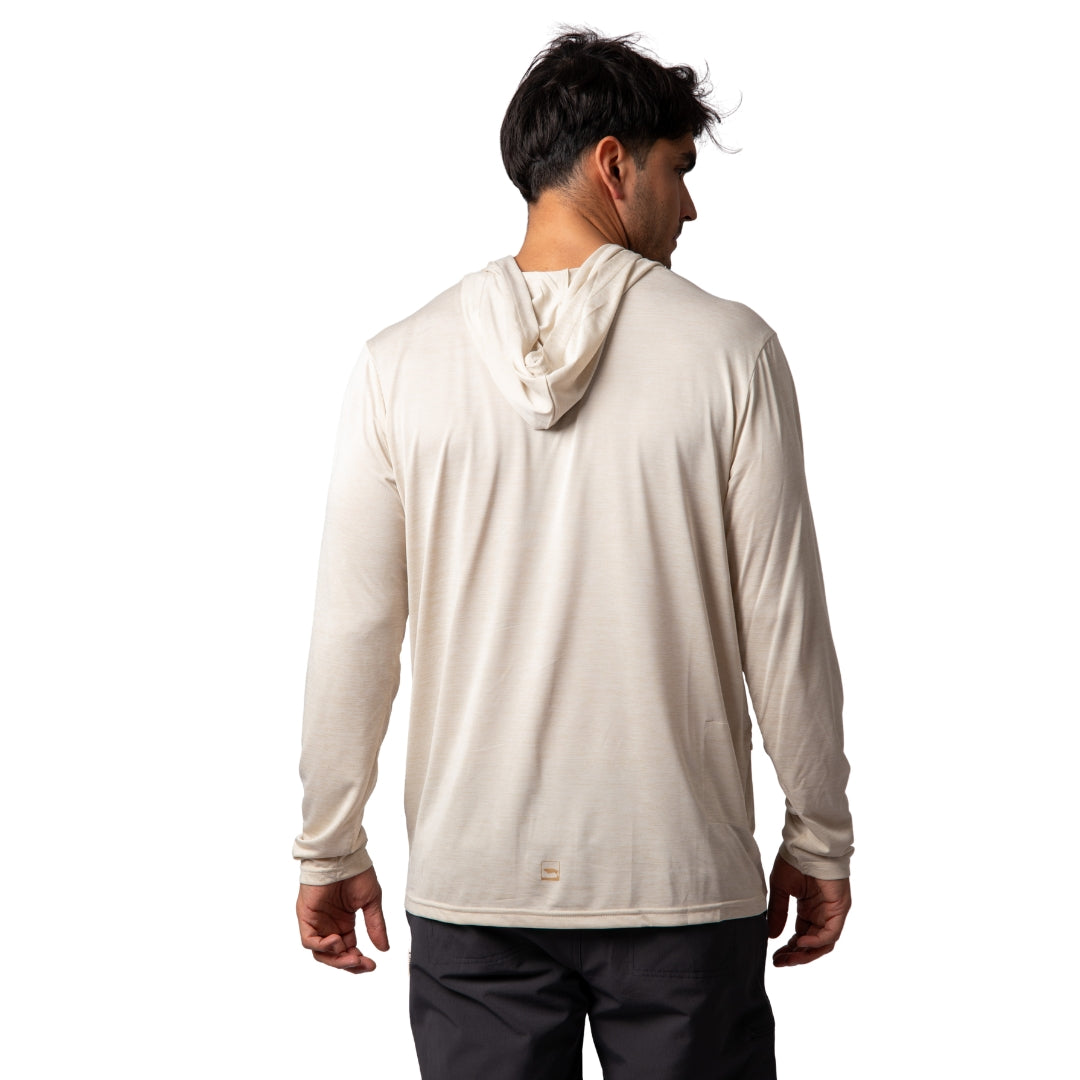 Polera con capucha Grit-dry UPF+50 Inti