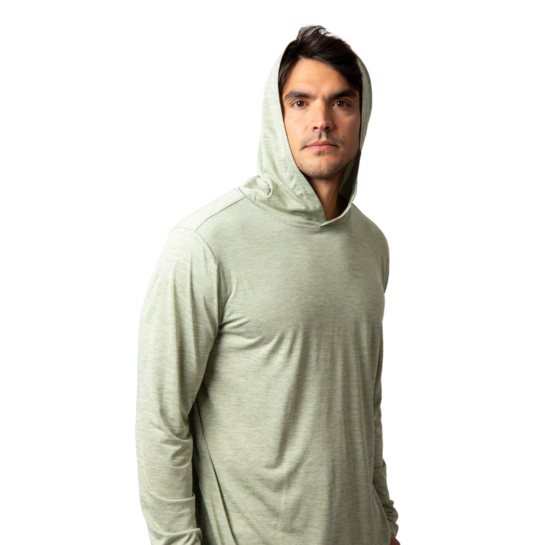 Polera con capucha Grit-dry UPF+50 Inti