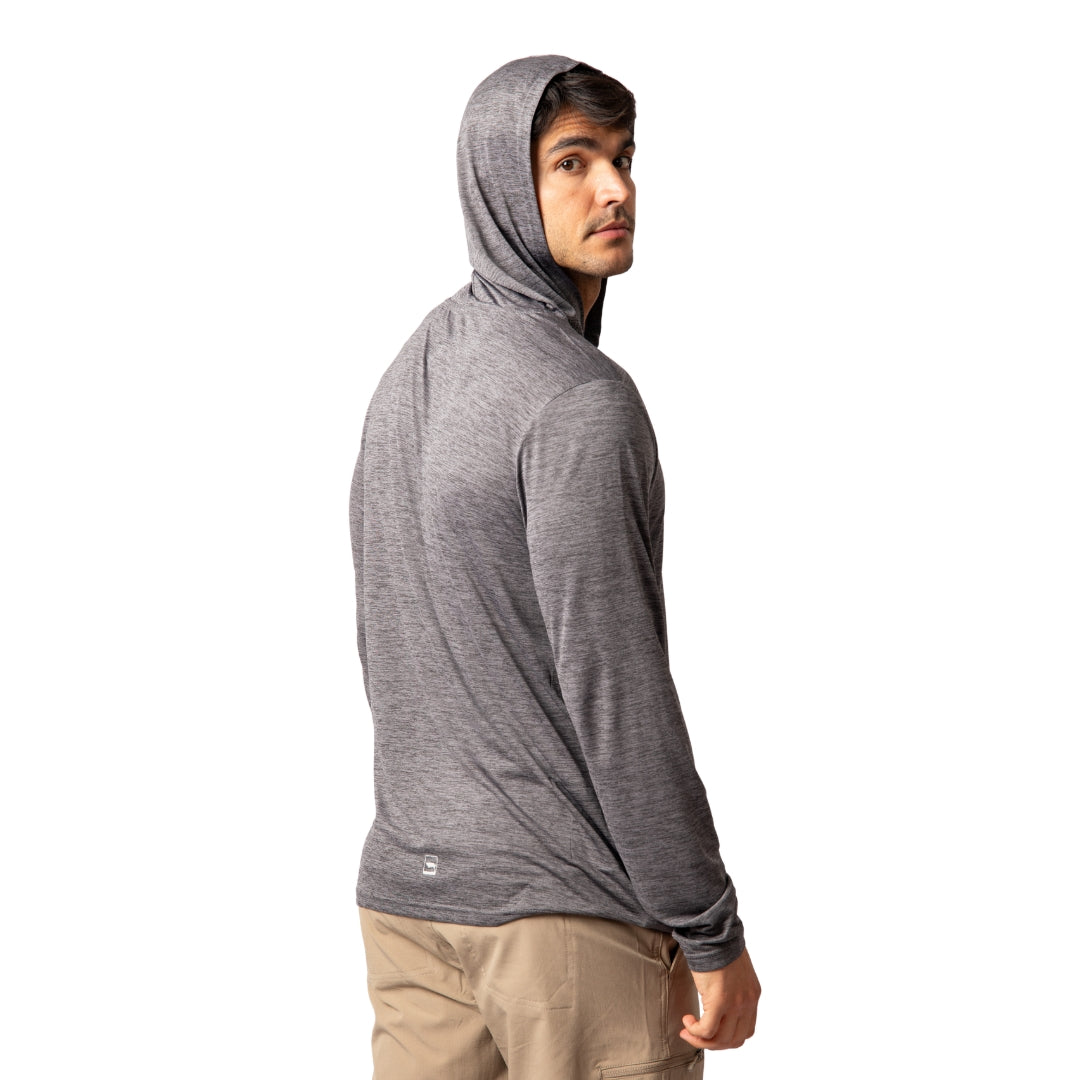 Polera con capucha Grit-dry UPF+50 Inti