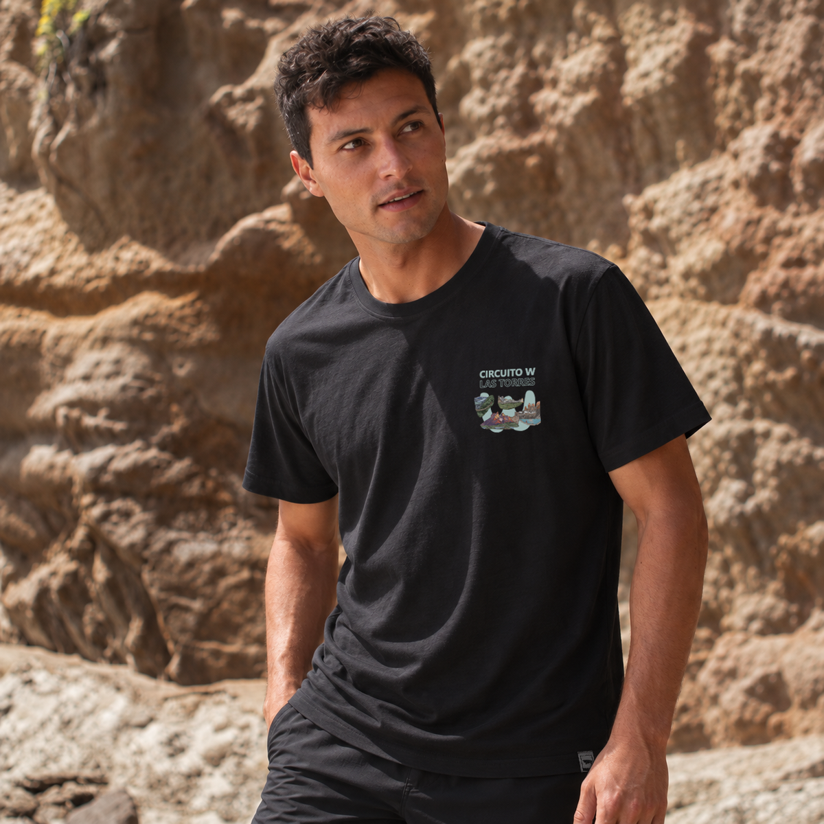 Polera Circuito W Las Torres Algodón Orgánico
