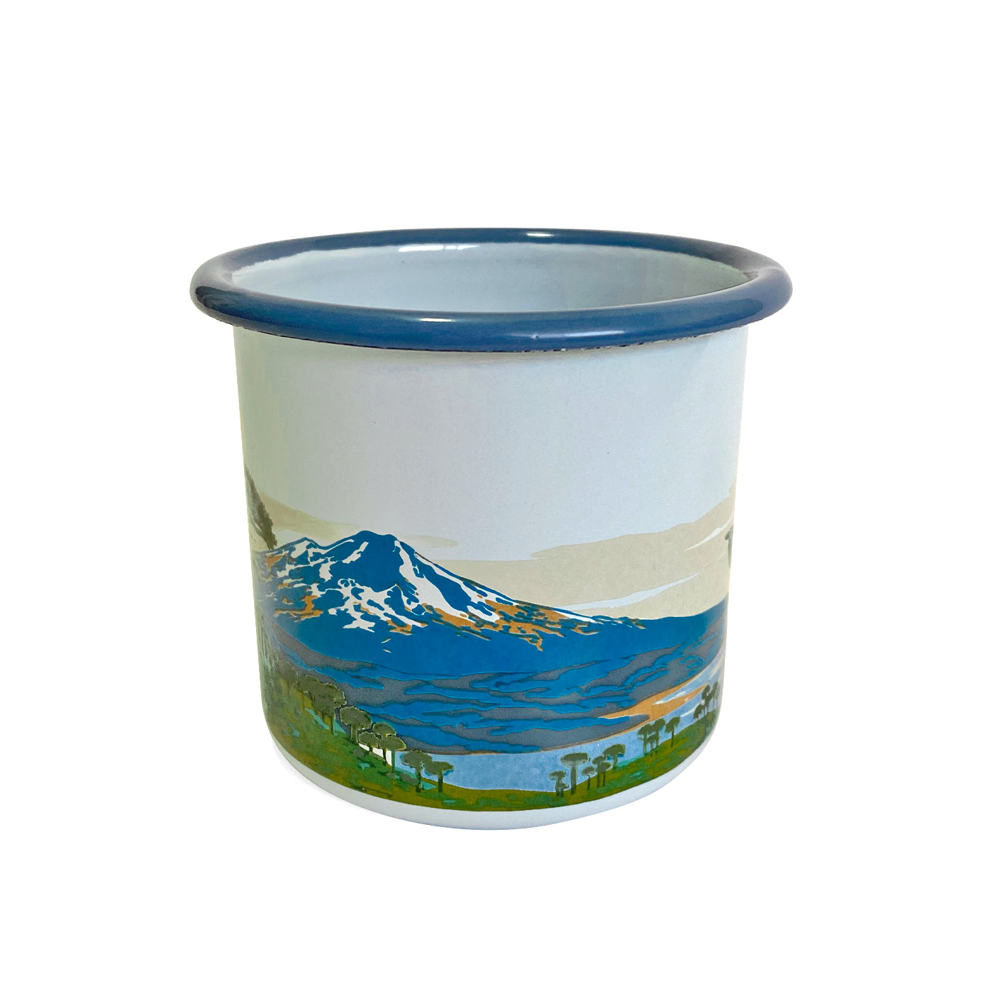 Pack 4 Tazones Esmaltados Parque Nacional Envolvente 330ml