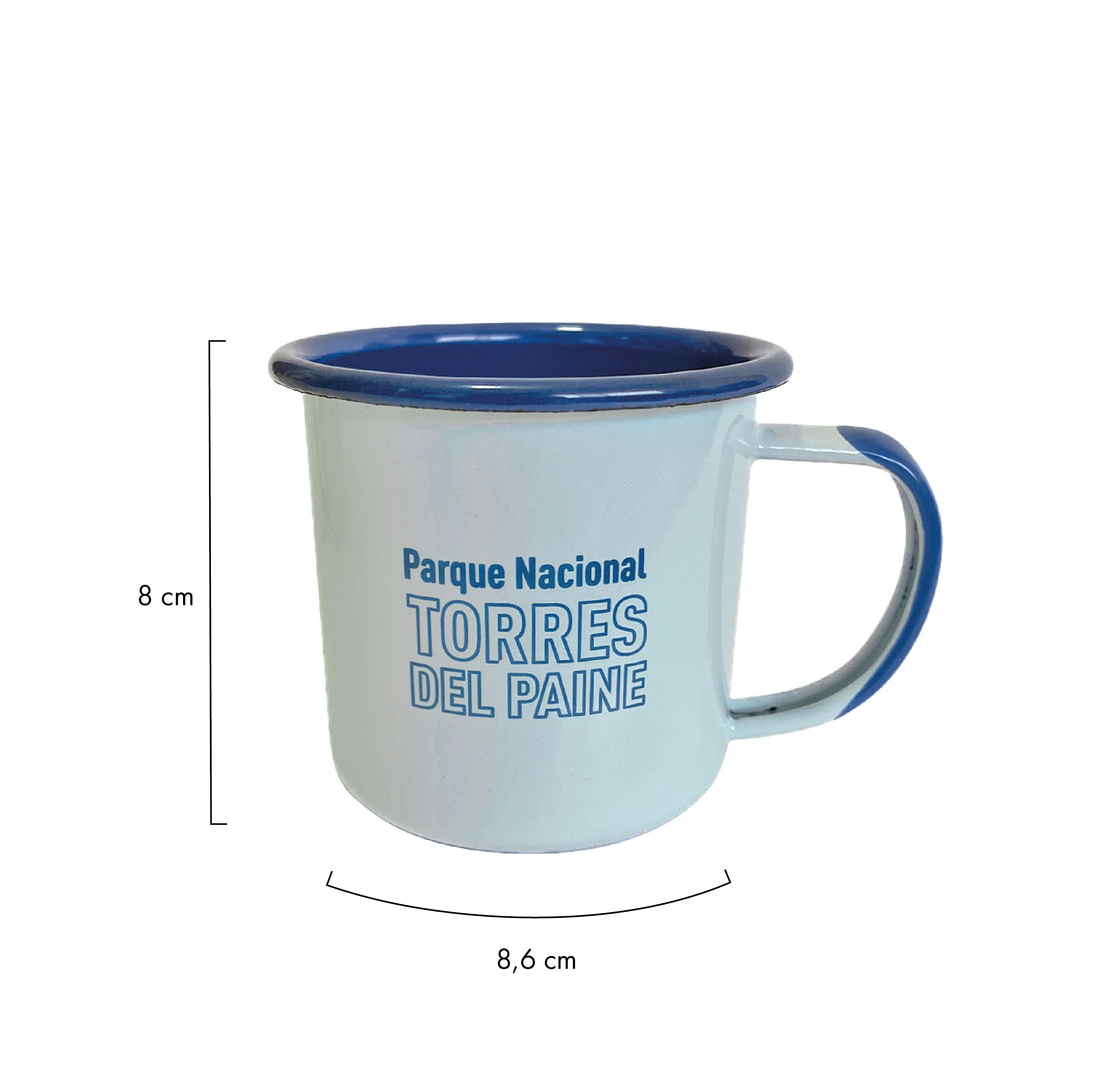 Tazón Puma Austral Celeste 330ml