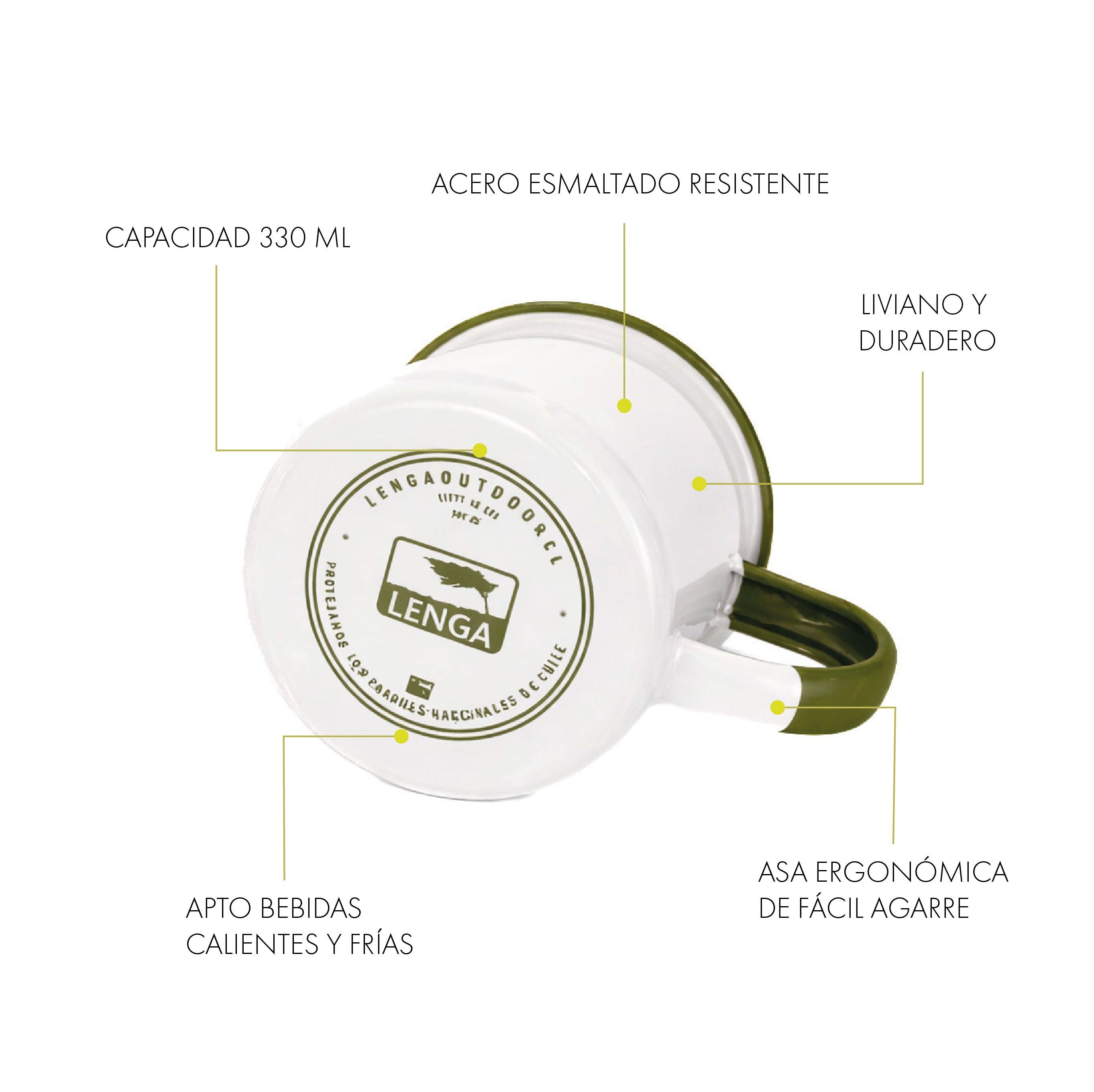 Tazón Acero Vicente Pérez Rosales 330ml