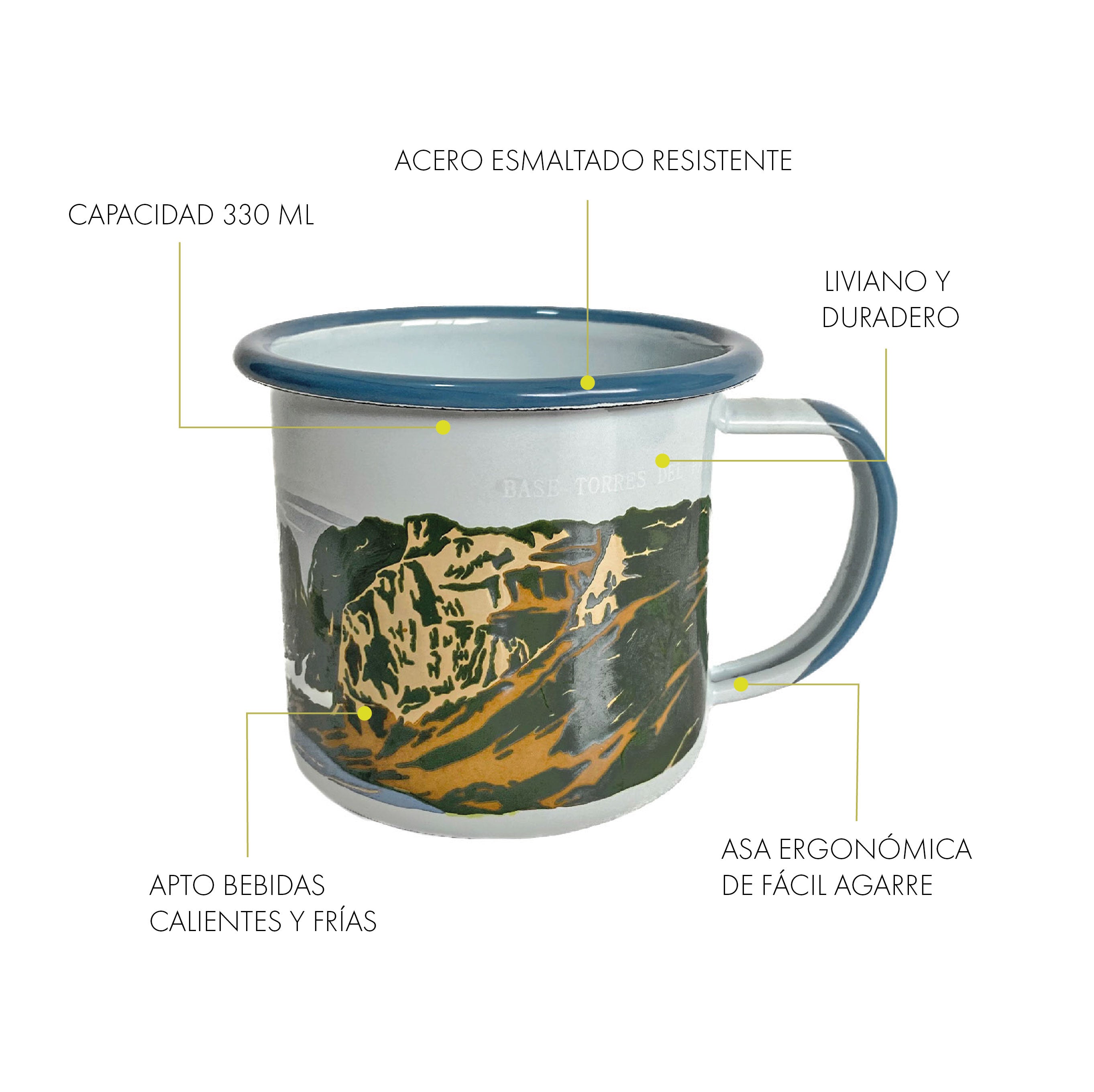 Tazón Mirador Base Torres 330ml