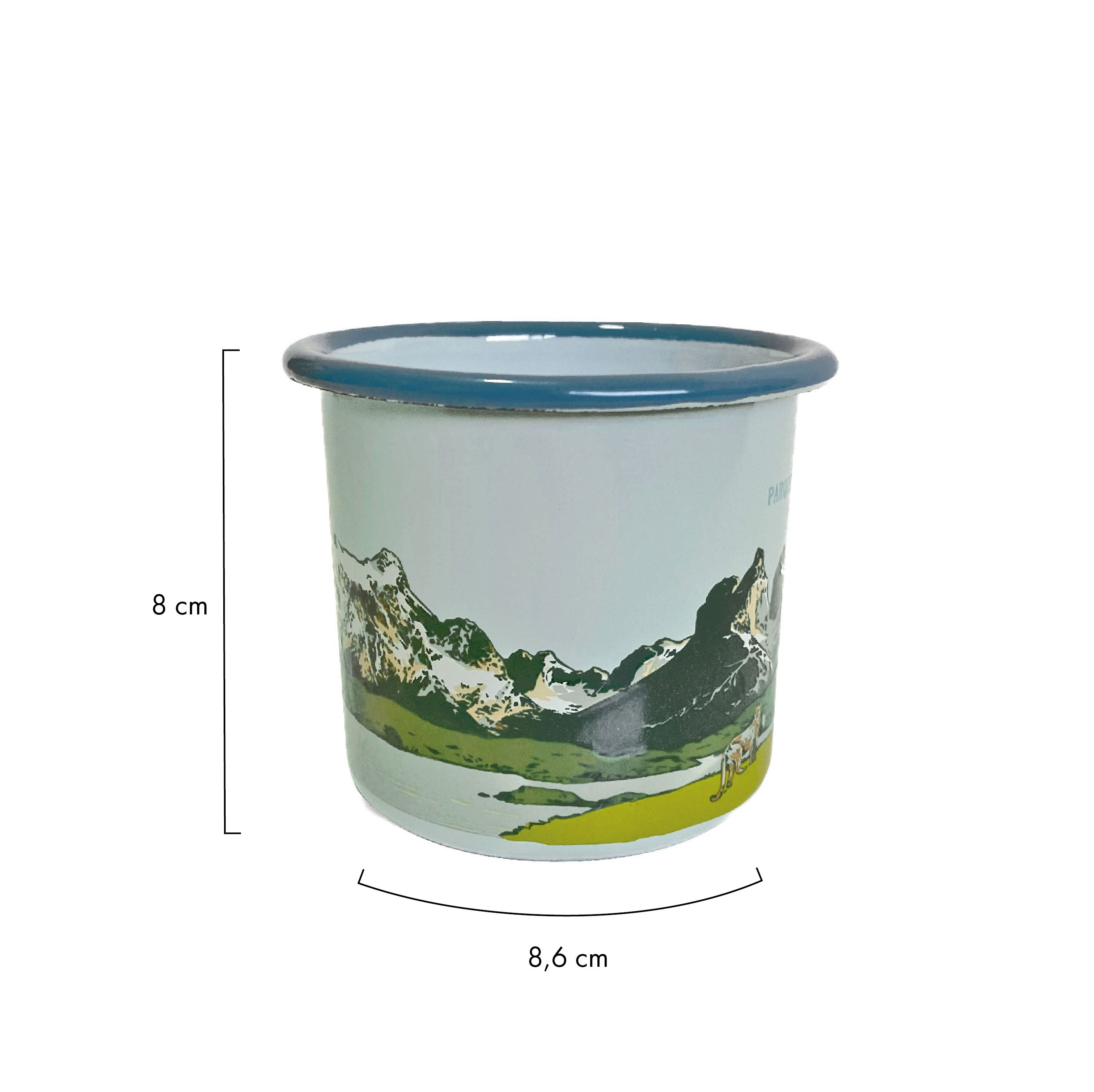 Tazón Acero Envolvente  Parque Torres del Paine 330ml