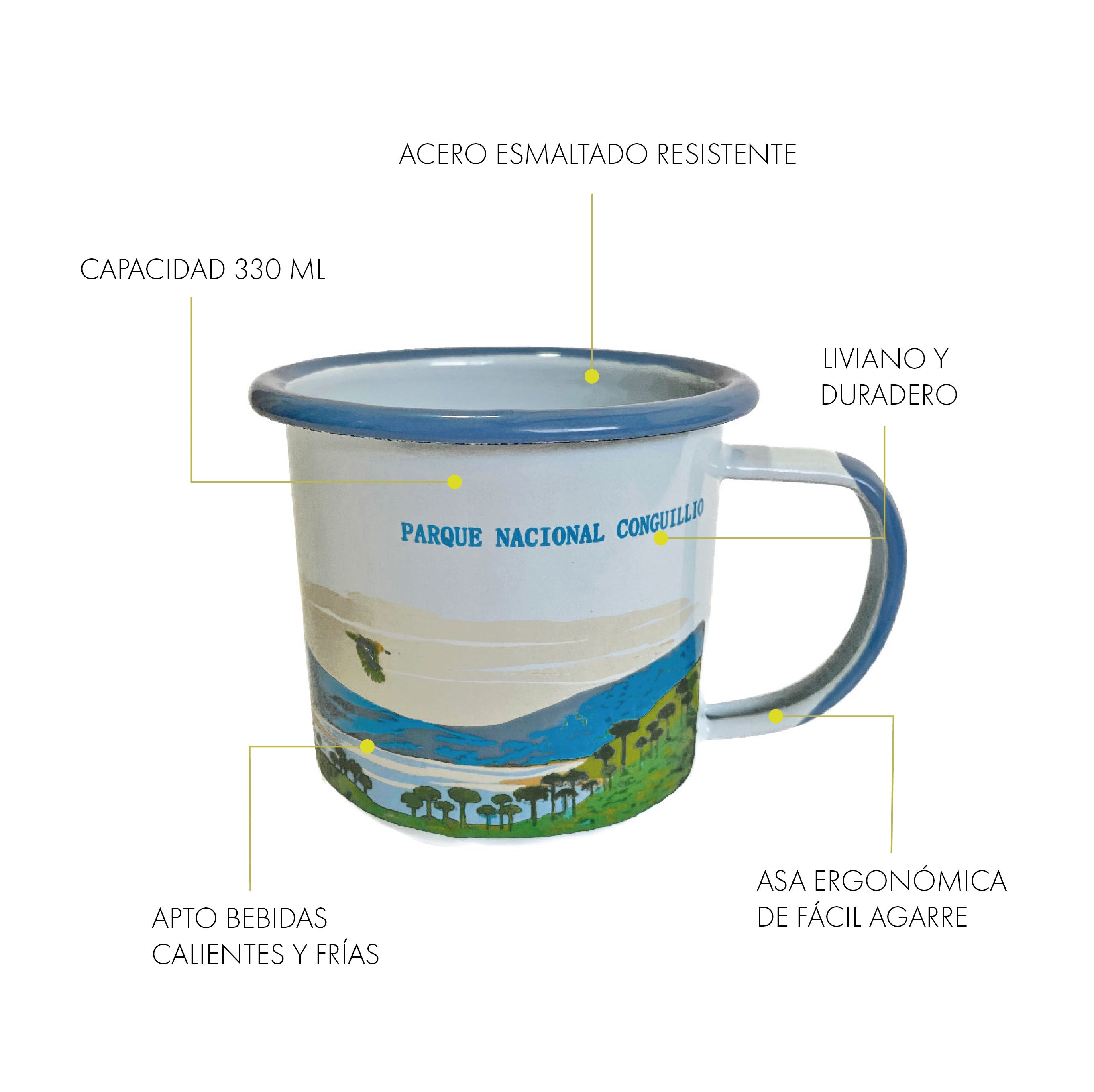 Tazón Acero Envolvente Conguillio 330ml