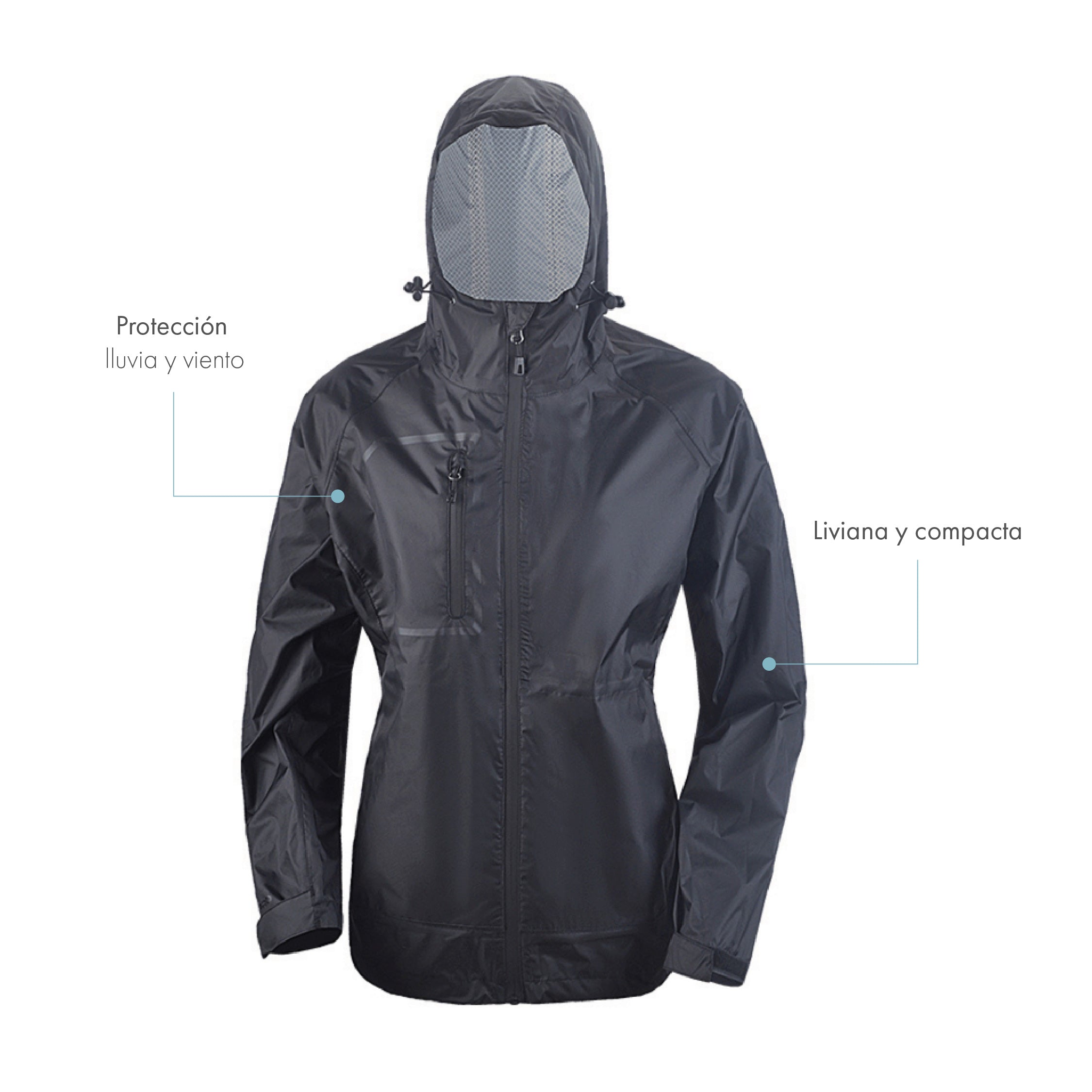 Chaqueta Impermeable Ultra Liviana Hydra-Pro Traumen