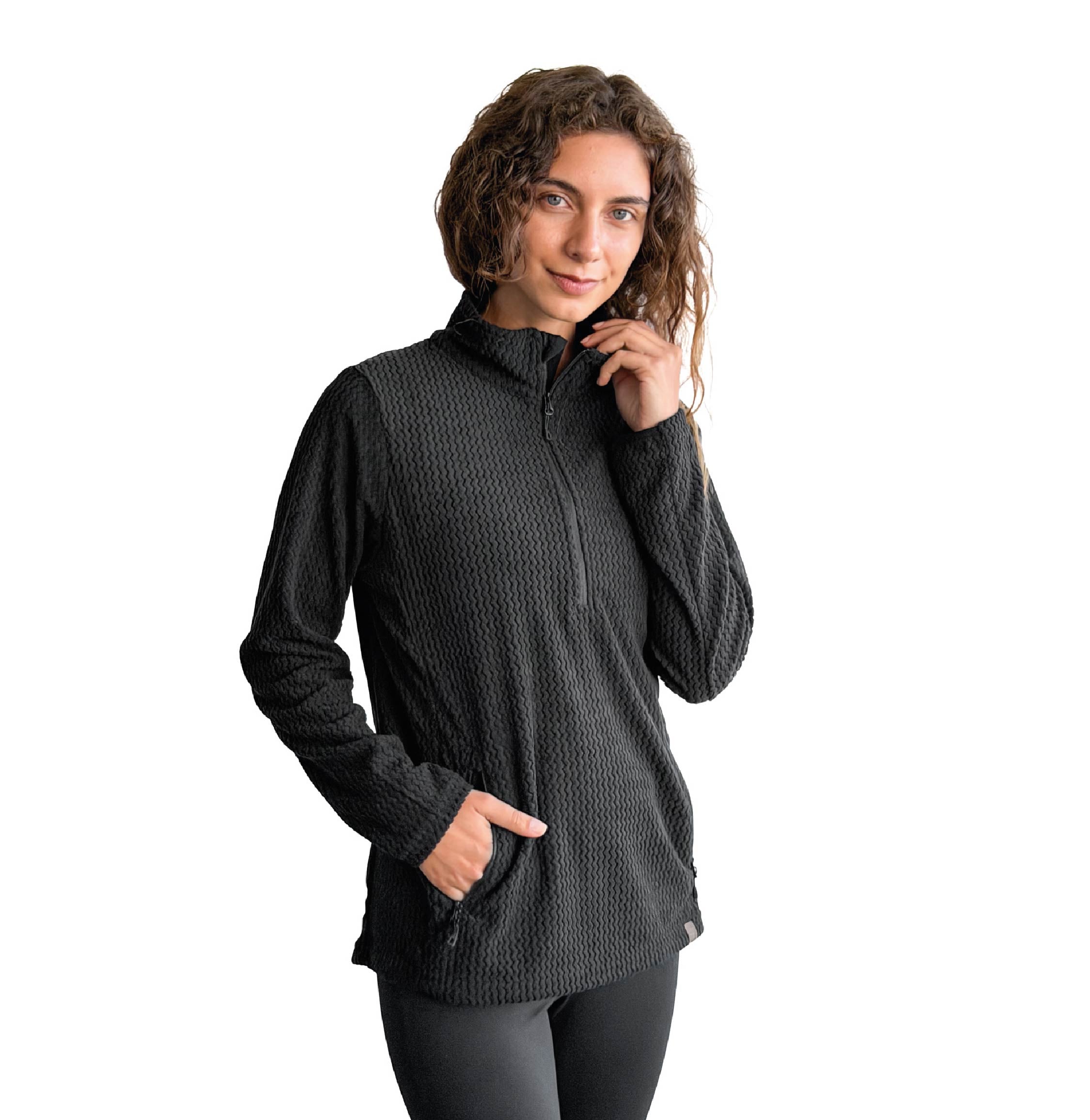 Chaqueta pullover Micropolar Pangue
