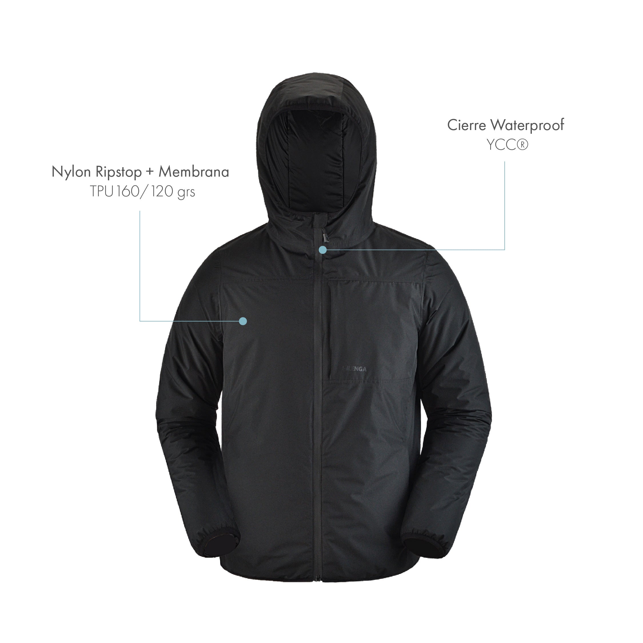 Parka Térmica Impermeable Terra-lite Ventisquero