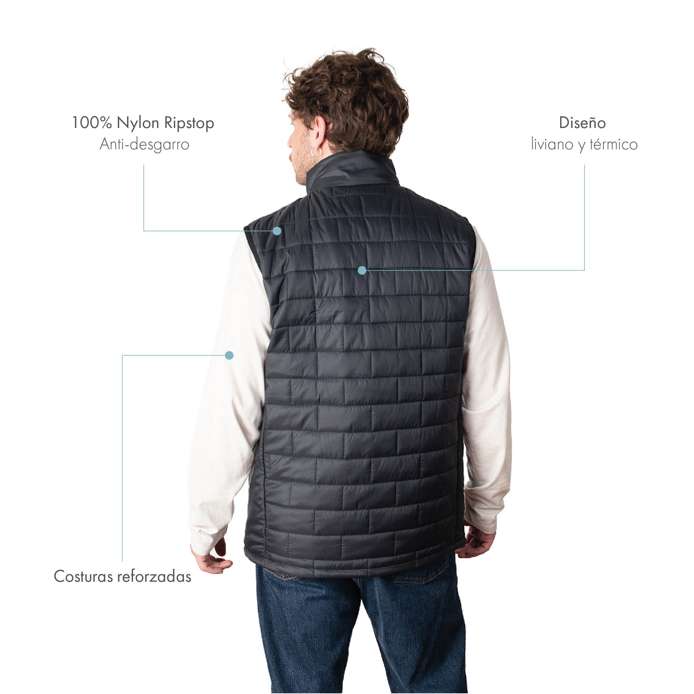 Chaqueta Sin Mangas Térmica Huingan