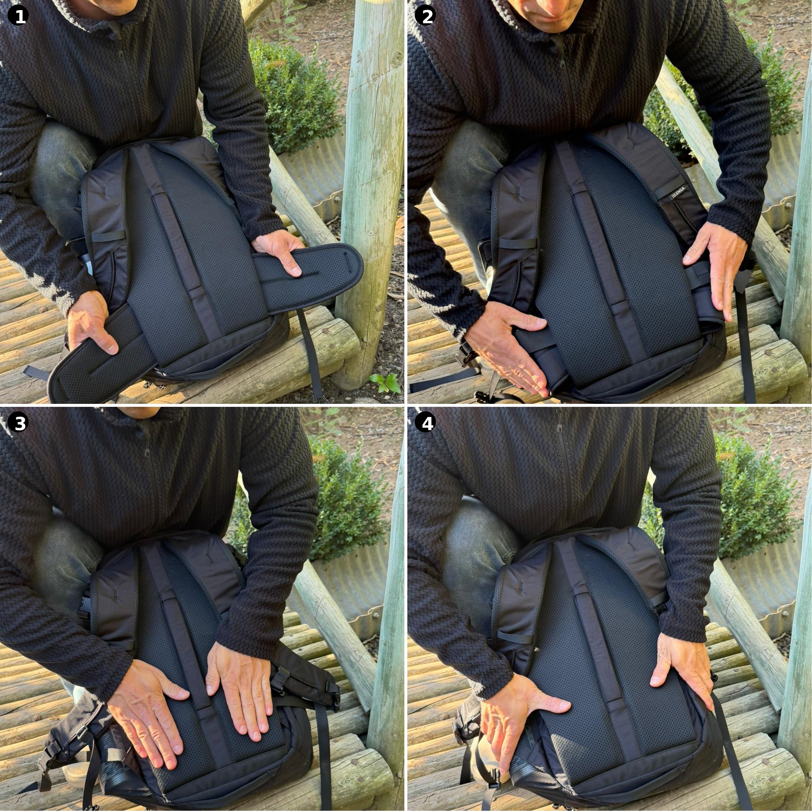 Mochila de Viaje Travesía 35lts