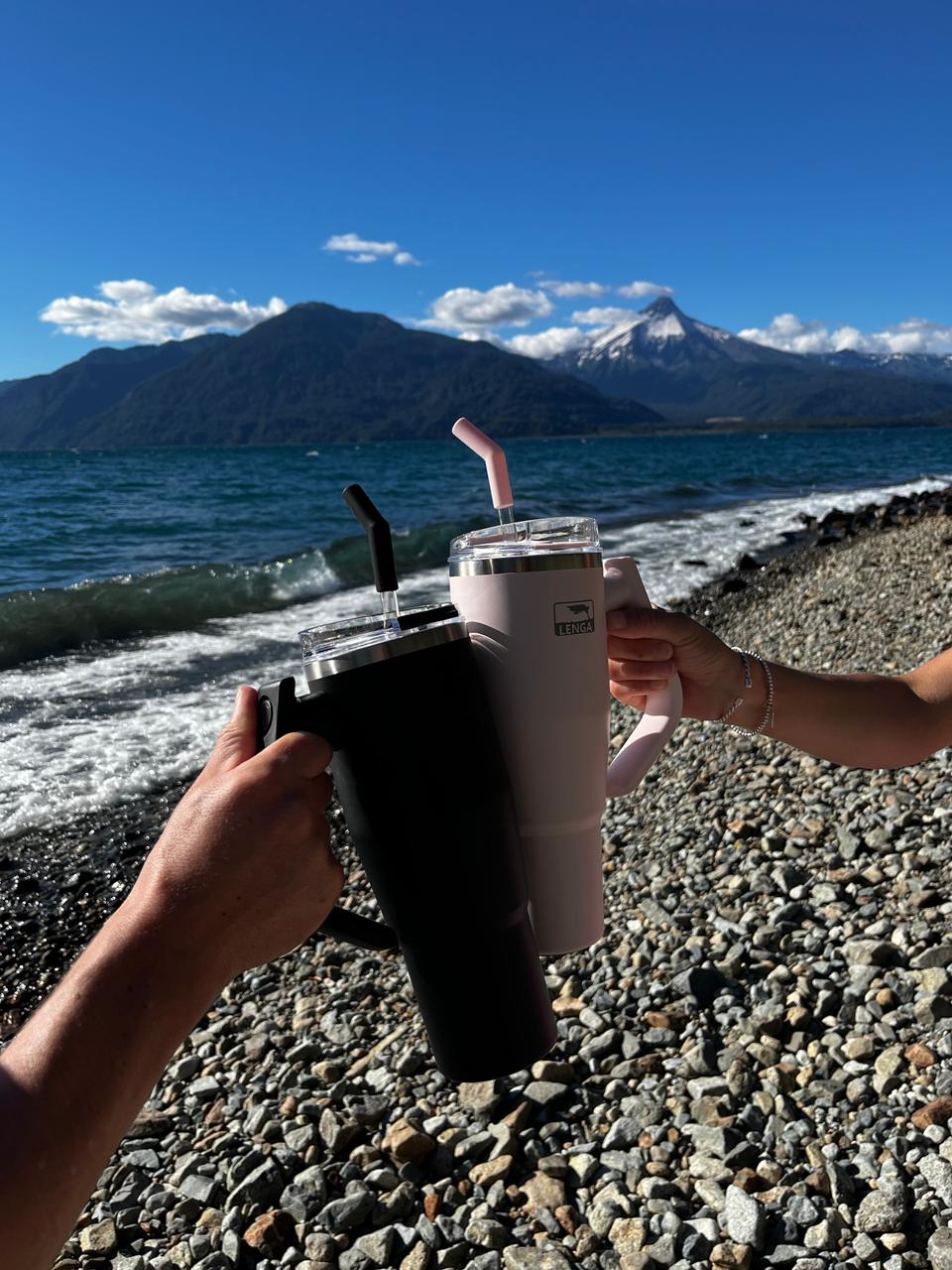 Tumbler Doble Pared Mango Dual Inox 1200 ml